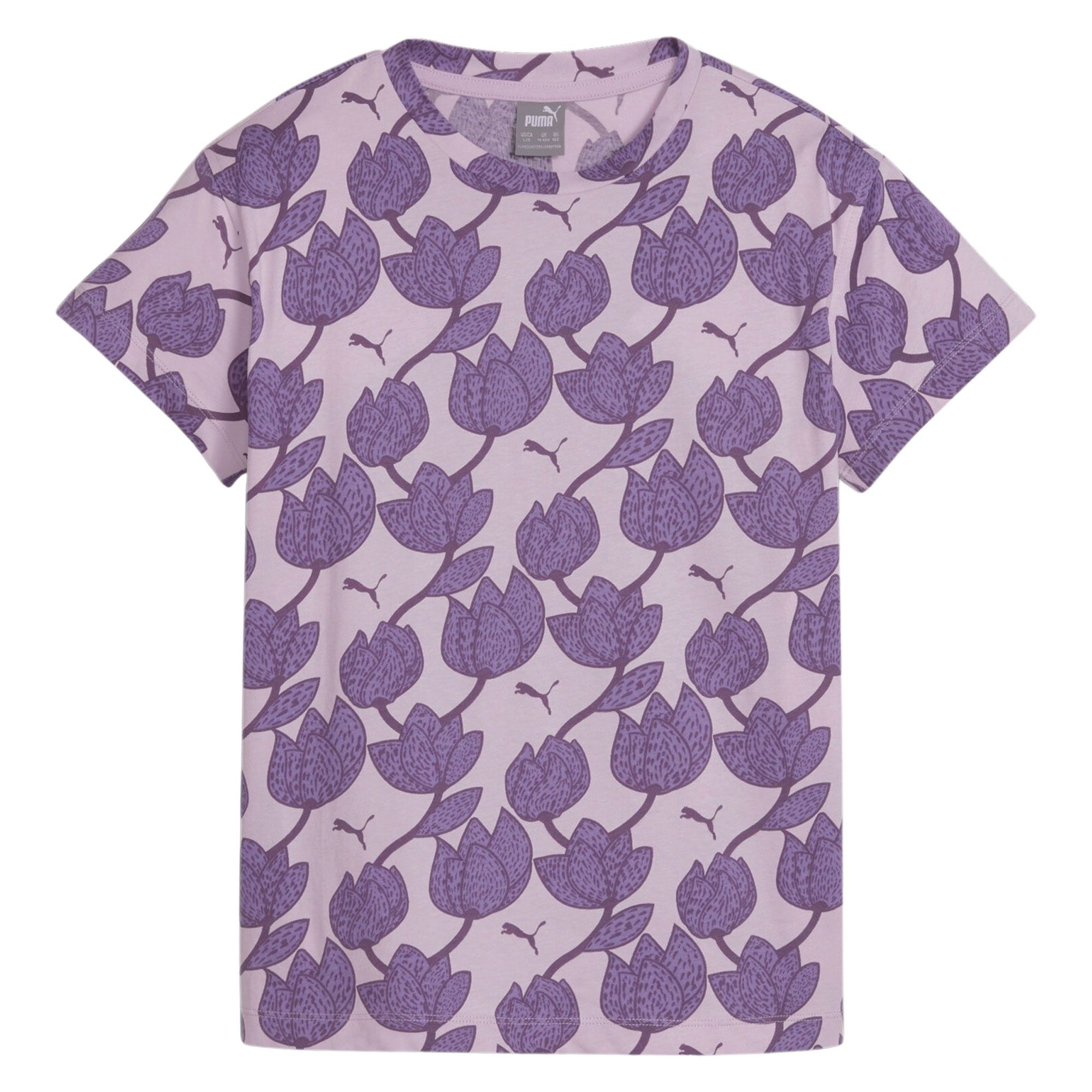 Puma Essentials+ Blossom AOP Shirt Meisjes