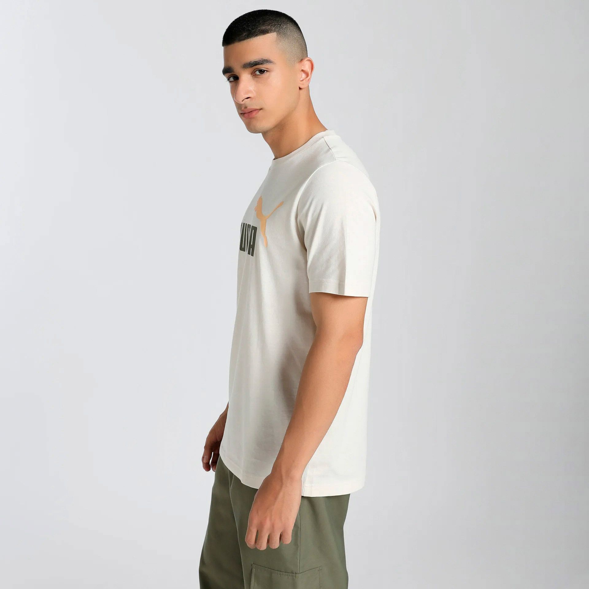 Puma Essentials 2 Color No. 1 Logo Shirt Heren
