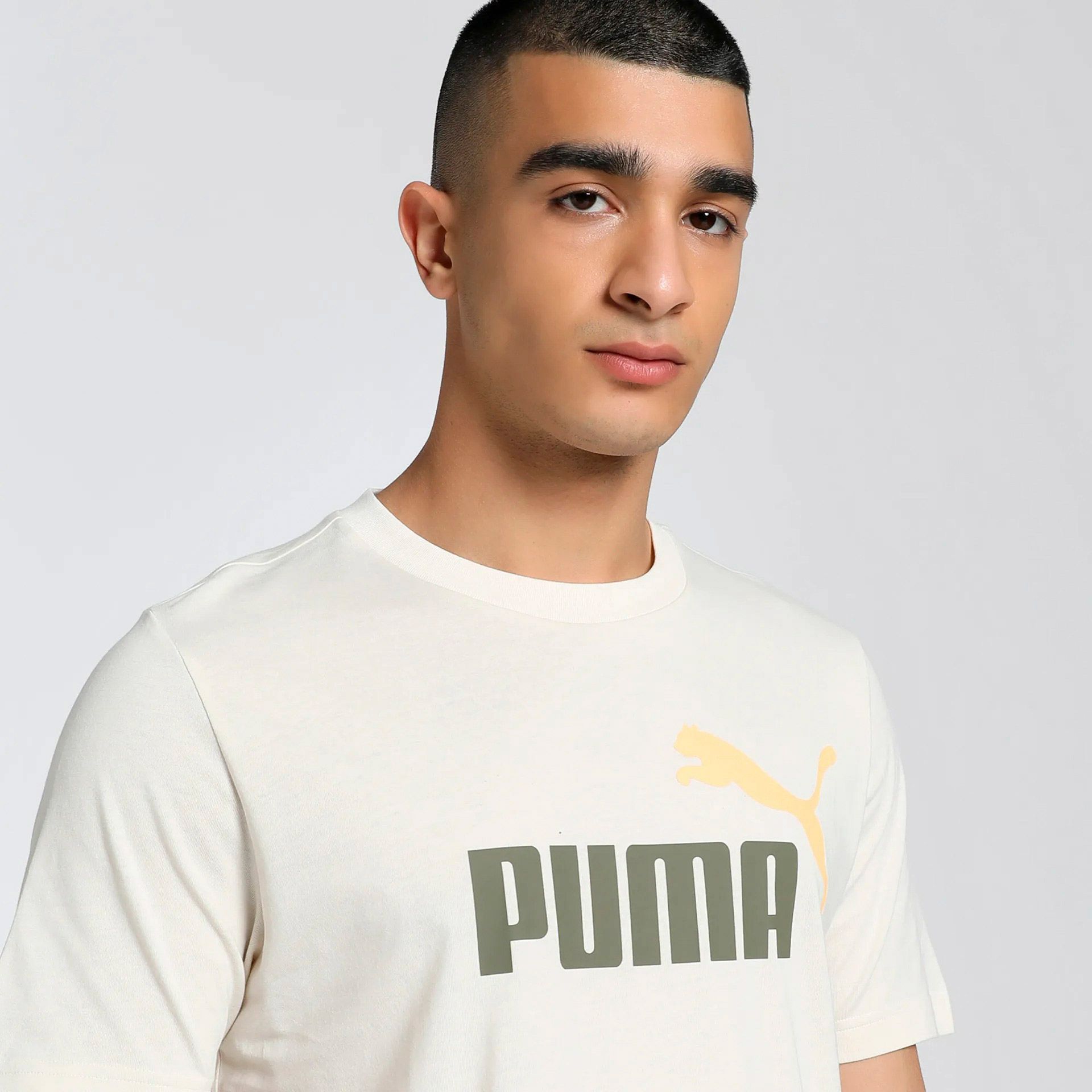 Puma Essentials 2 Color No. 1 Logo Shirt Heren