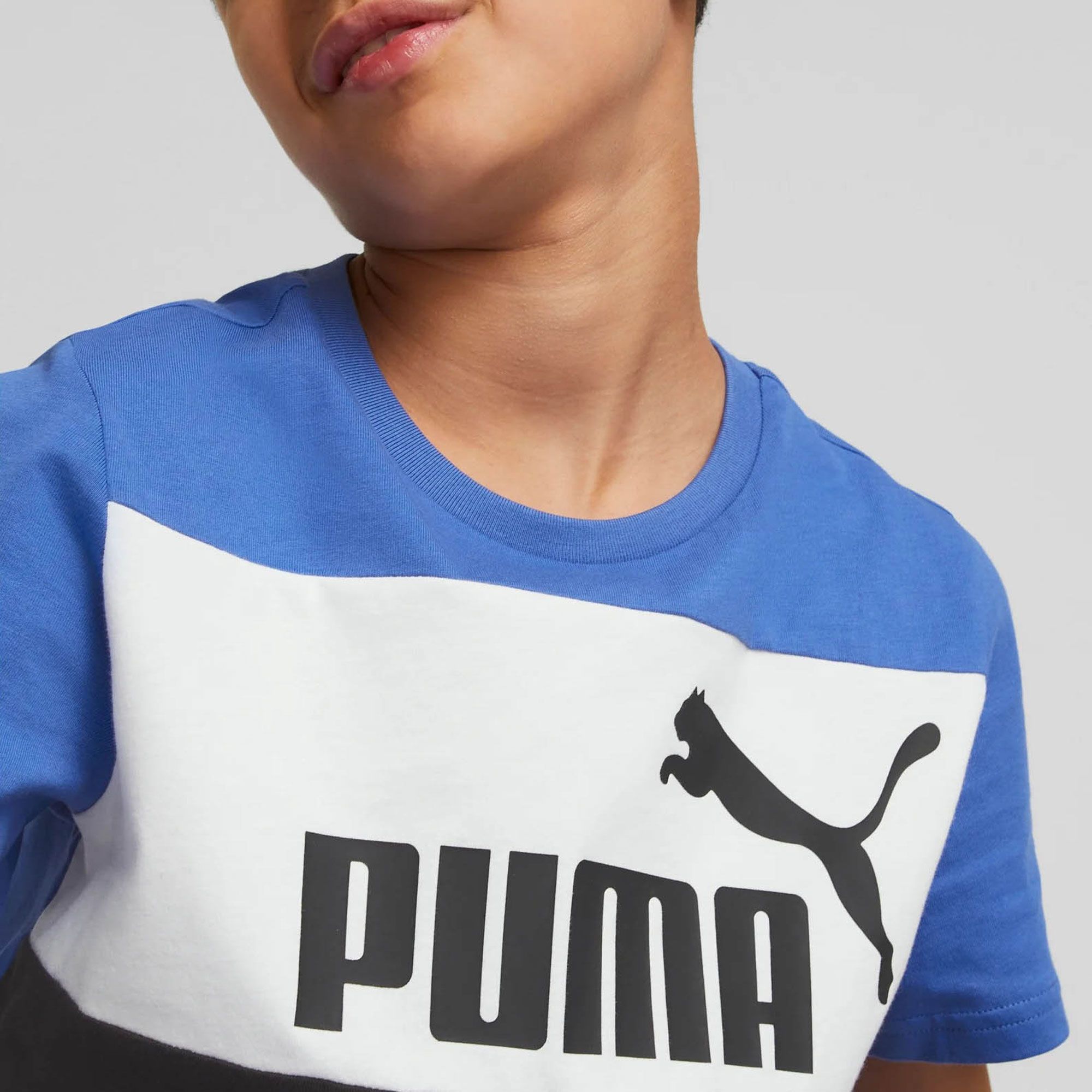 Puma Essentials+ Colorblock Shirt Junior