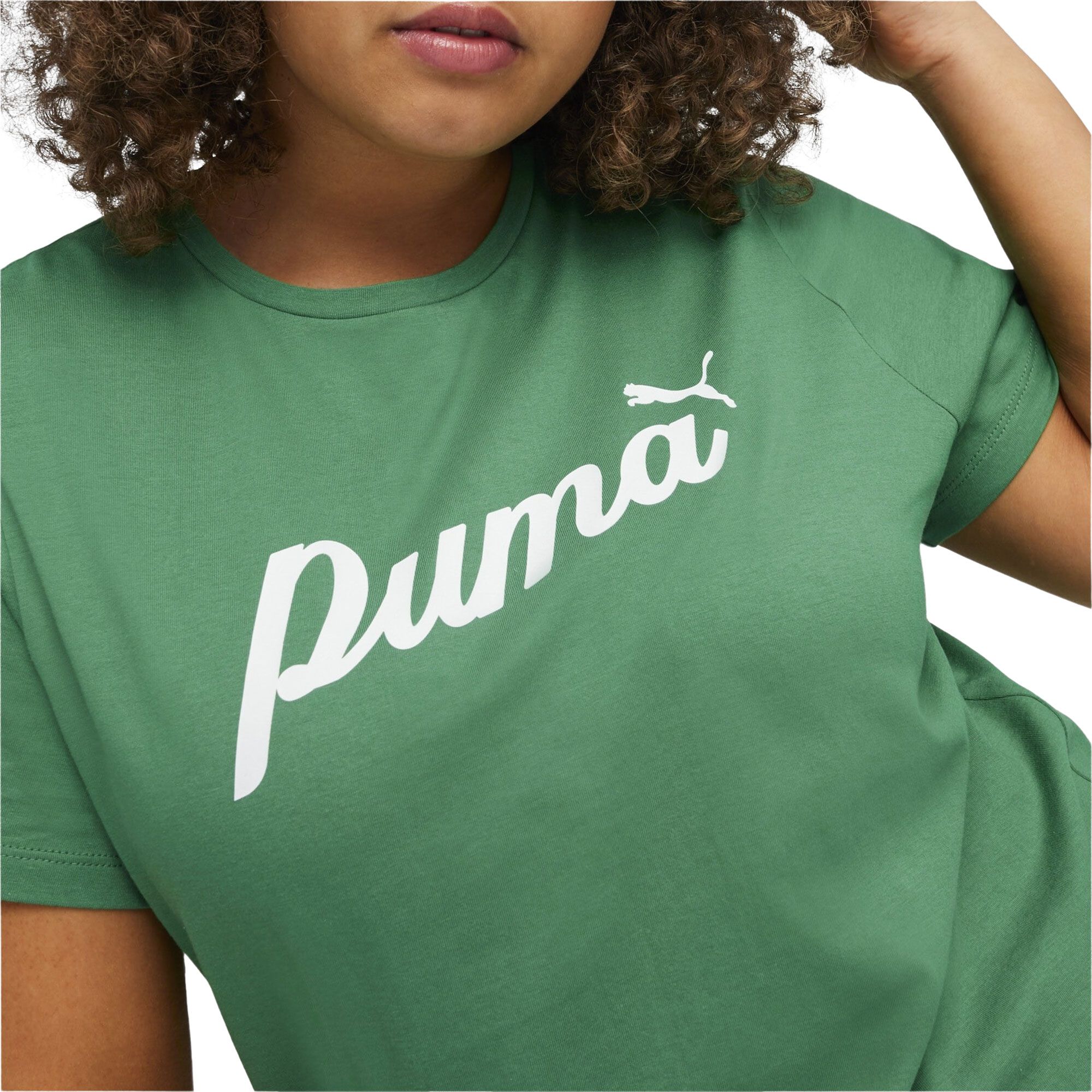 Puma Essentials+ Blossom Script Shirt Dames