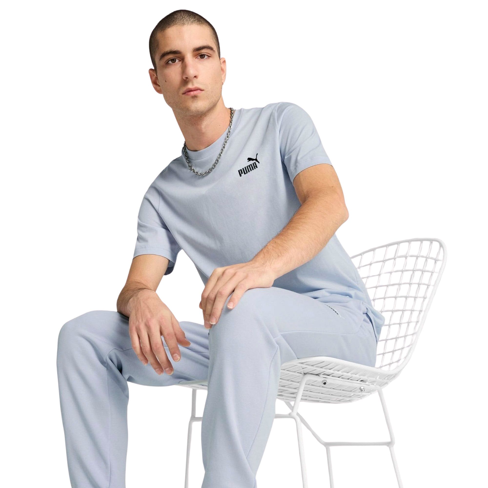 Puma Essentials 2 Color Small No. 1 Logo Shirt Heren