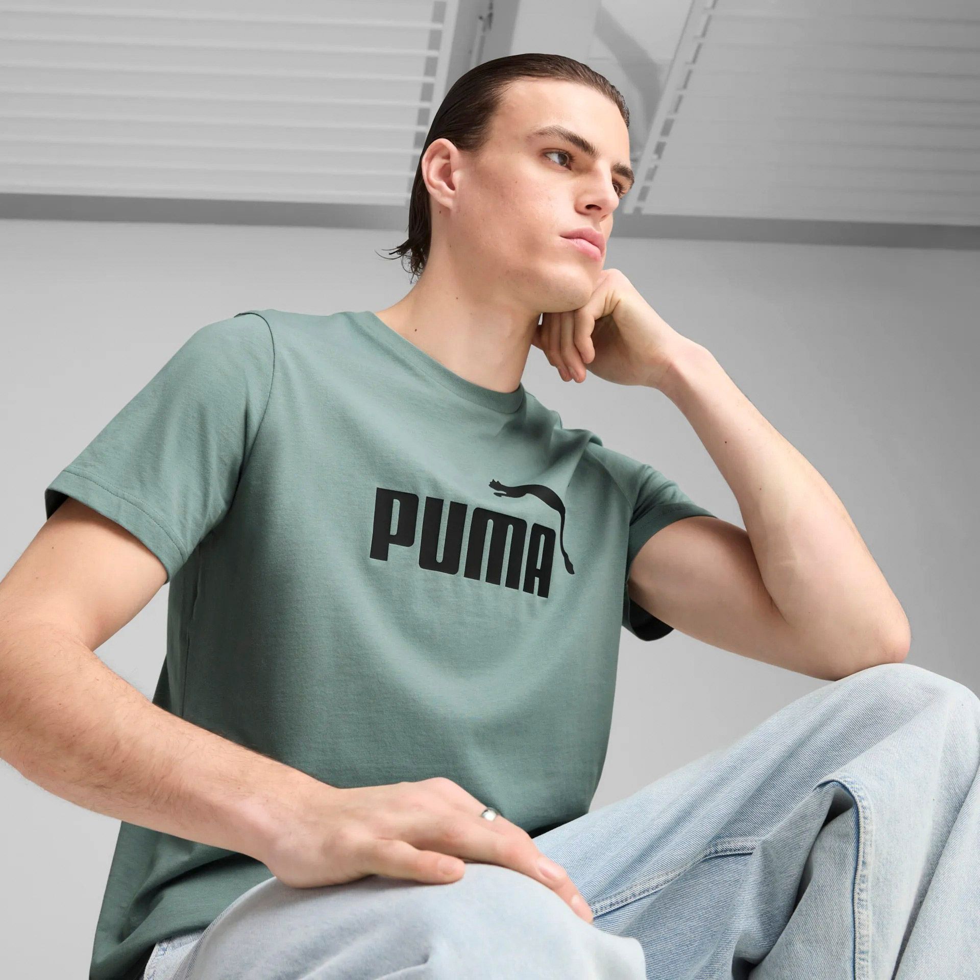 Puma ESS No. 1 Logo Shirt Heren