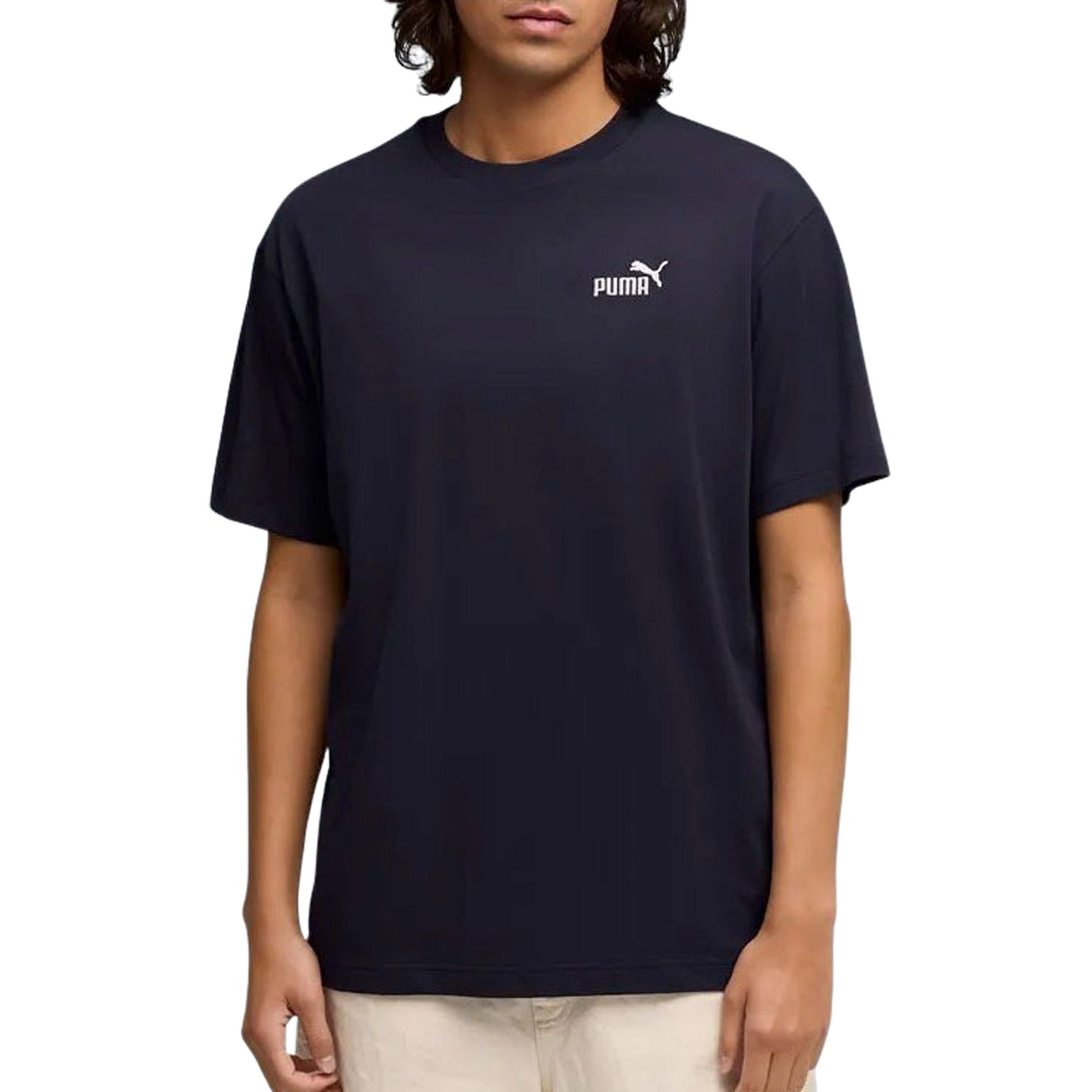 Puma ESS Relaxed Small No. 1 Logo Shirt Heren