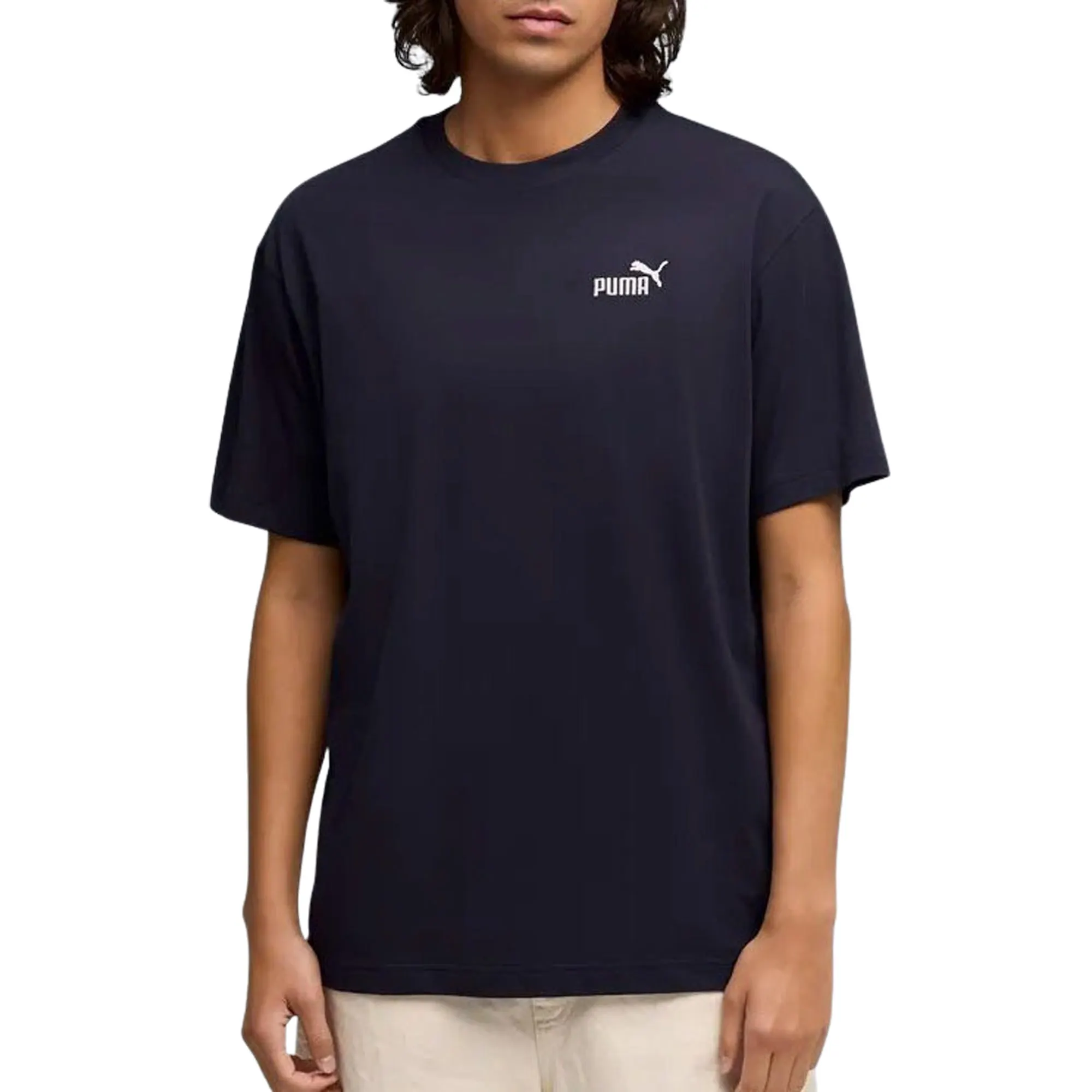 Puma ESS Relaxed Small No. 1 Logo Shirt Heren