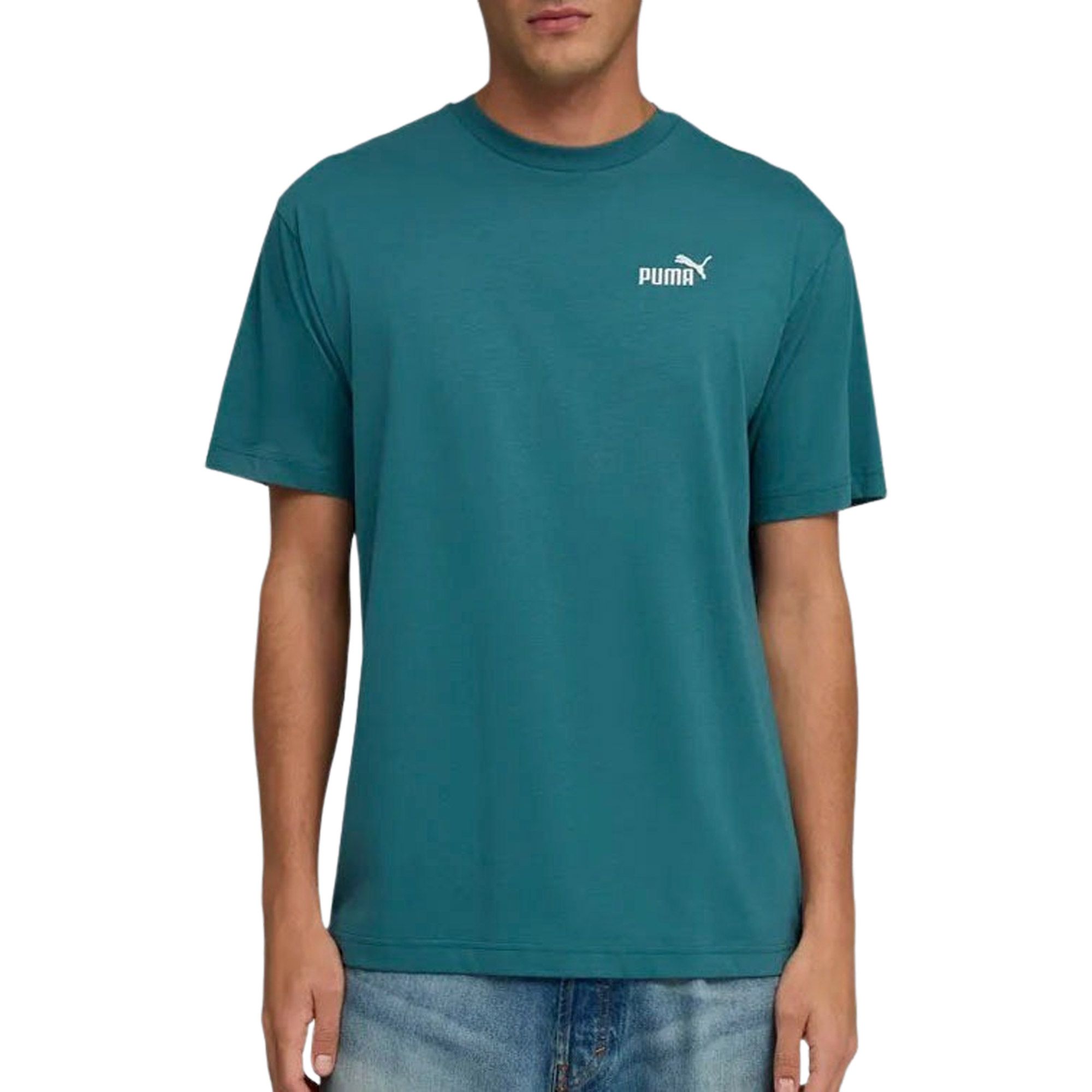 Puma ESS Relaxed Small No. 1 Logo Shirt Heren