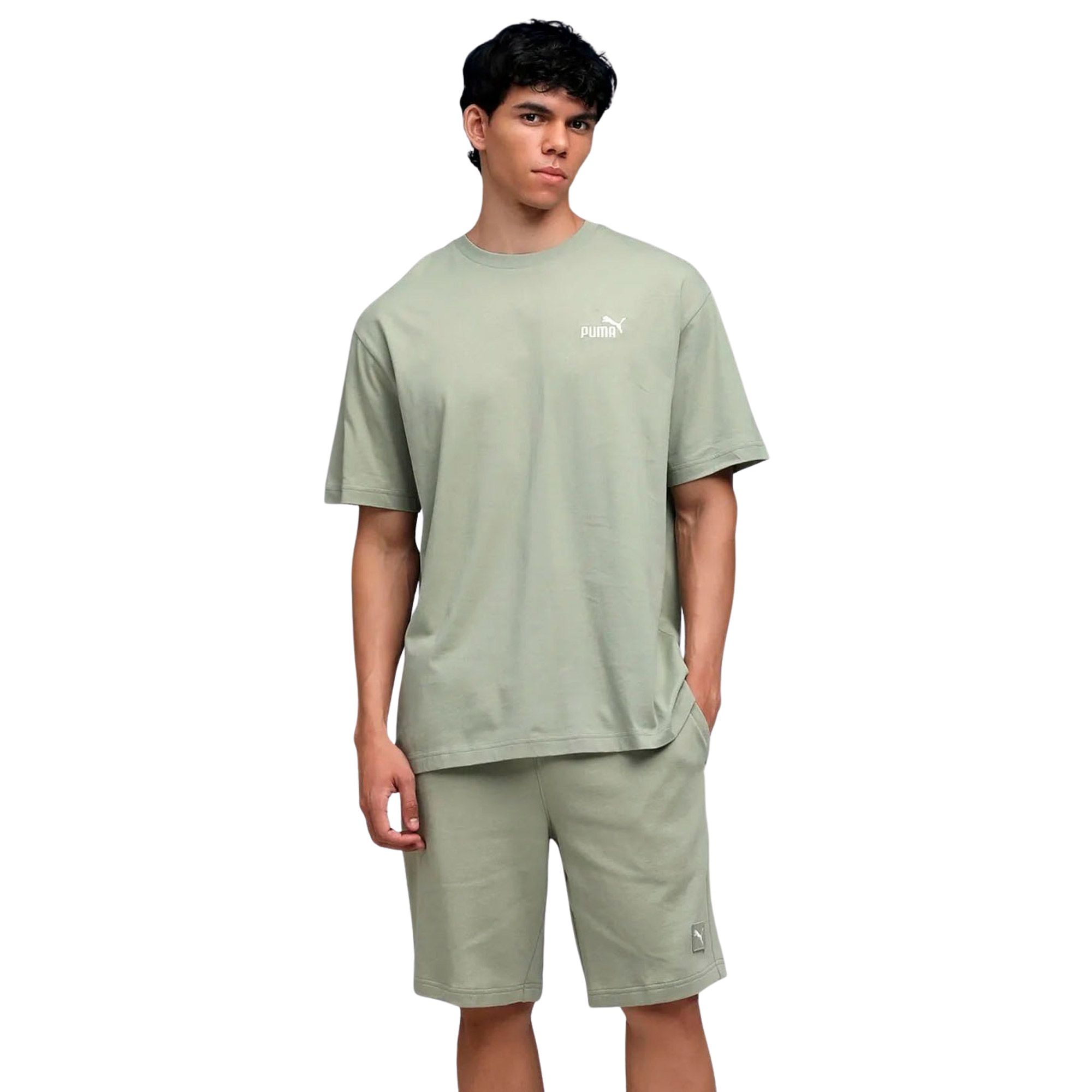 Puma ESS Relaxed Small No. 1 Logo Shirt Heren