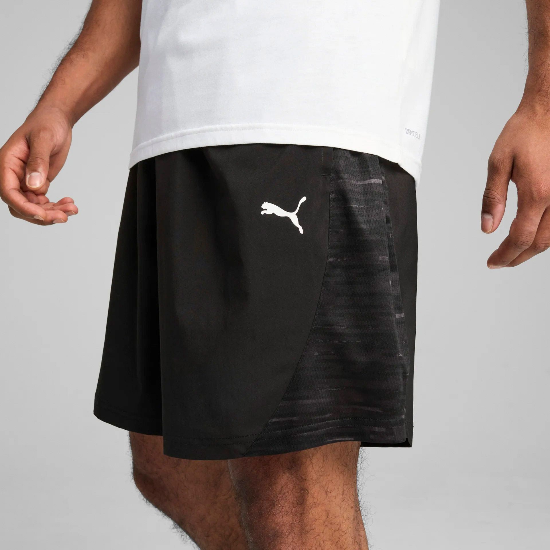 Puma Tad Tech Fabric Mix Short Heren
