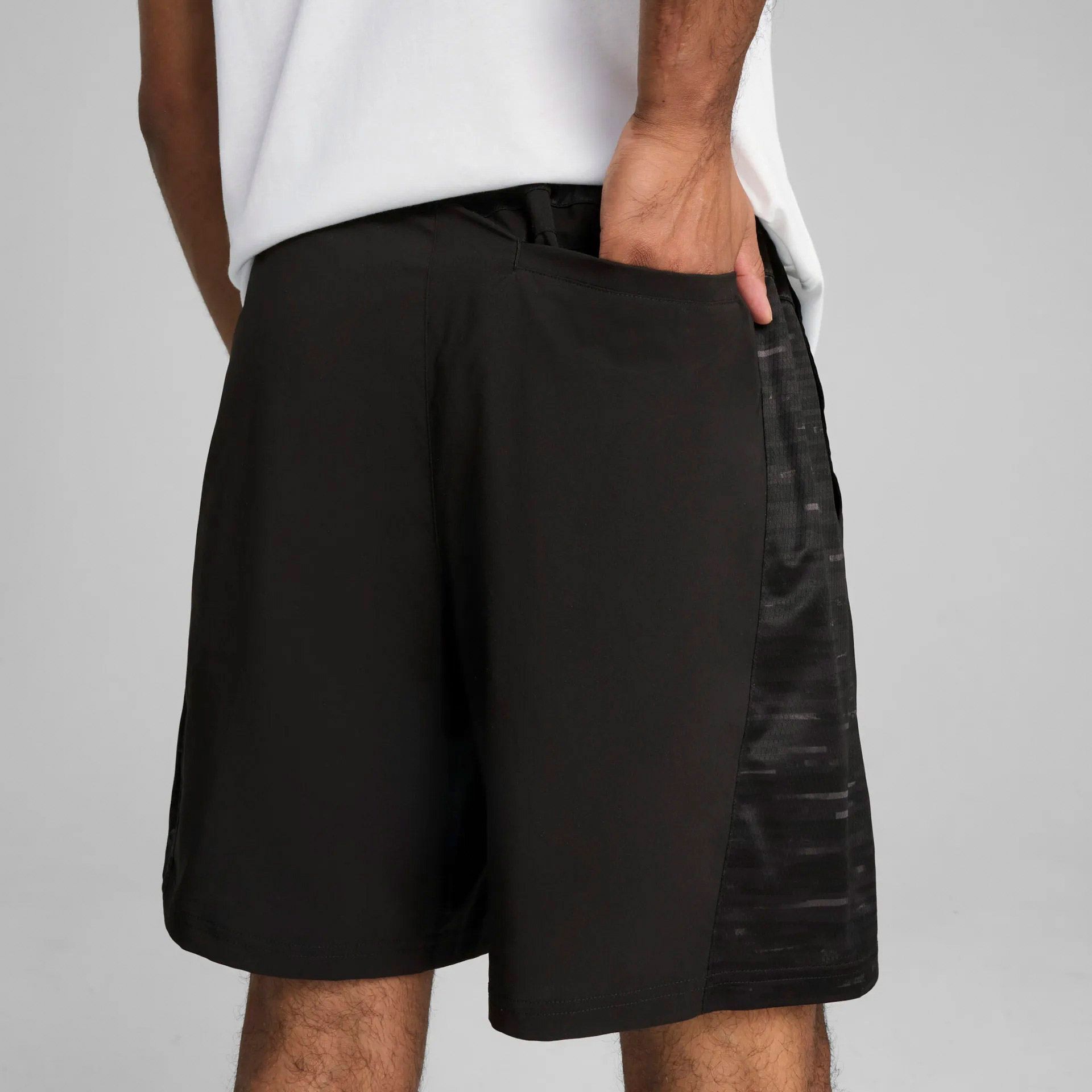 Puma Tad Tech Fabric Mix Short Heren