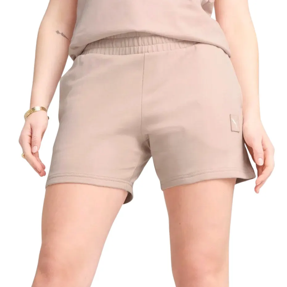 Puma ESS ELEVATED Mid-Rise 5" Sweatshort Dames