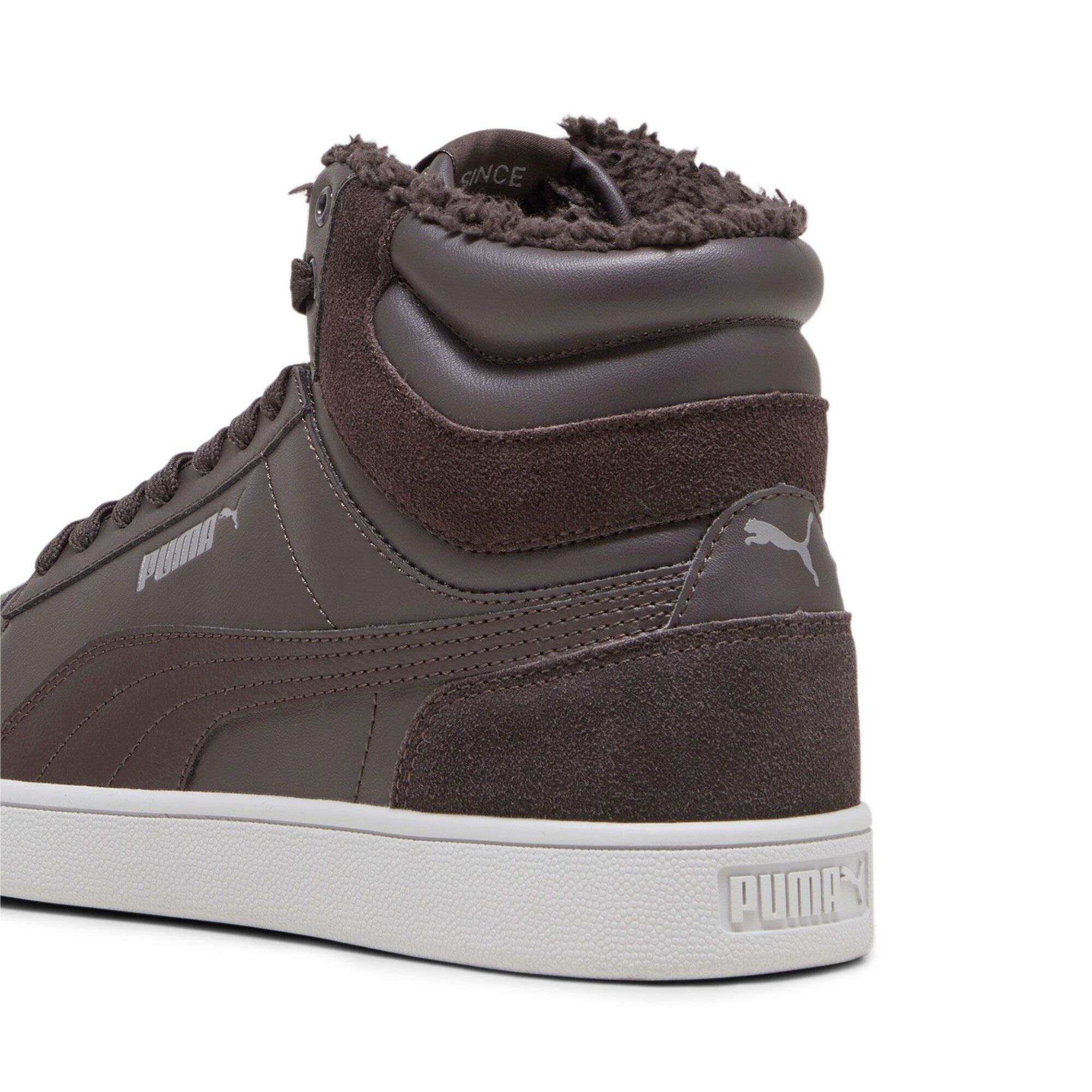 Puma Shuffle Mid Fur Sneakers Senior