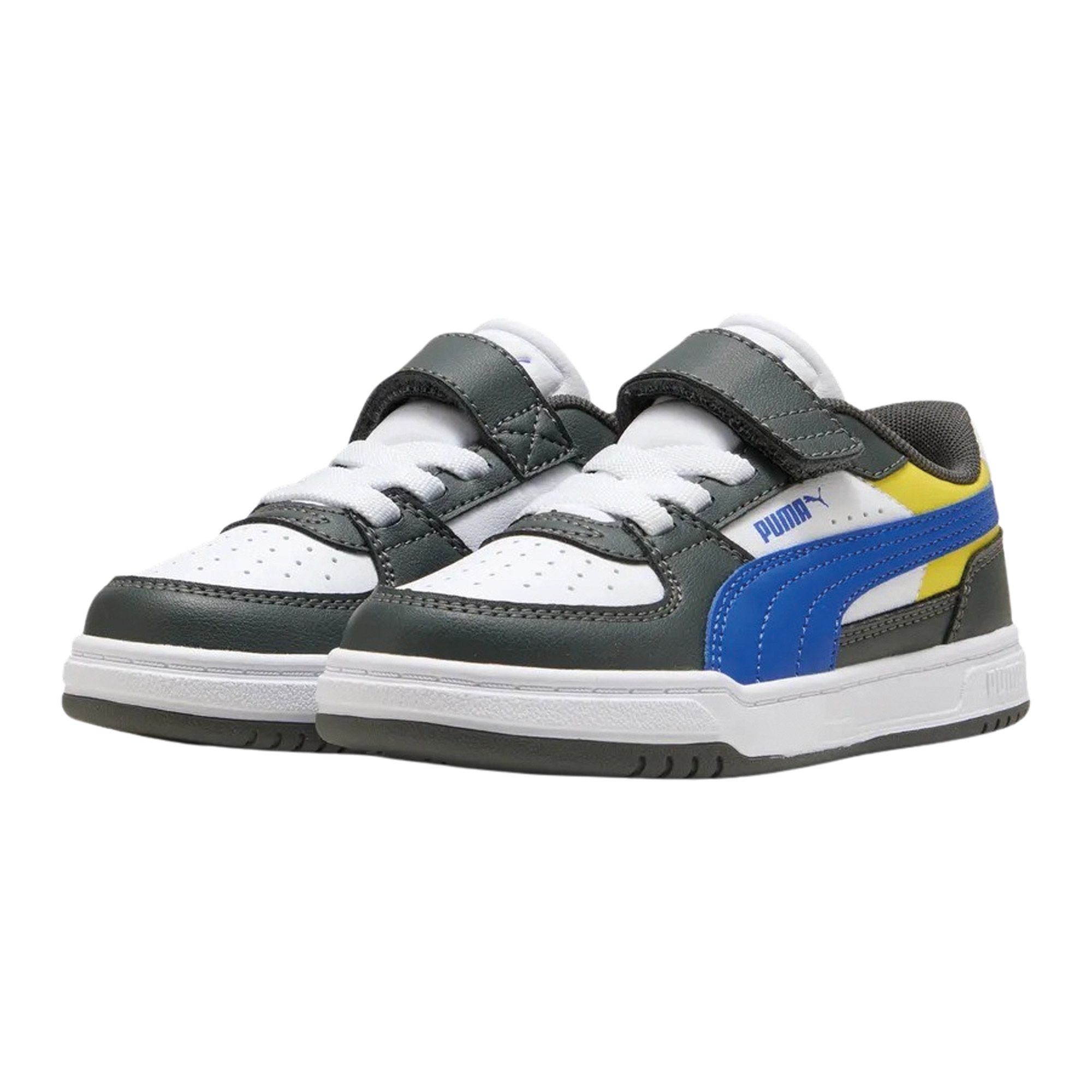 Puma Caven sneaker zwart, blauw, geel en wit