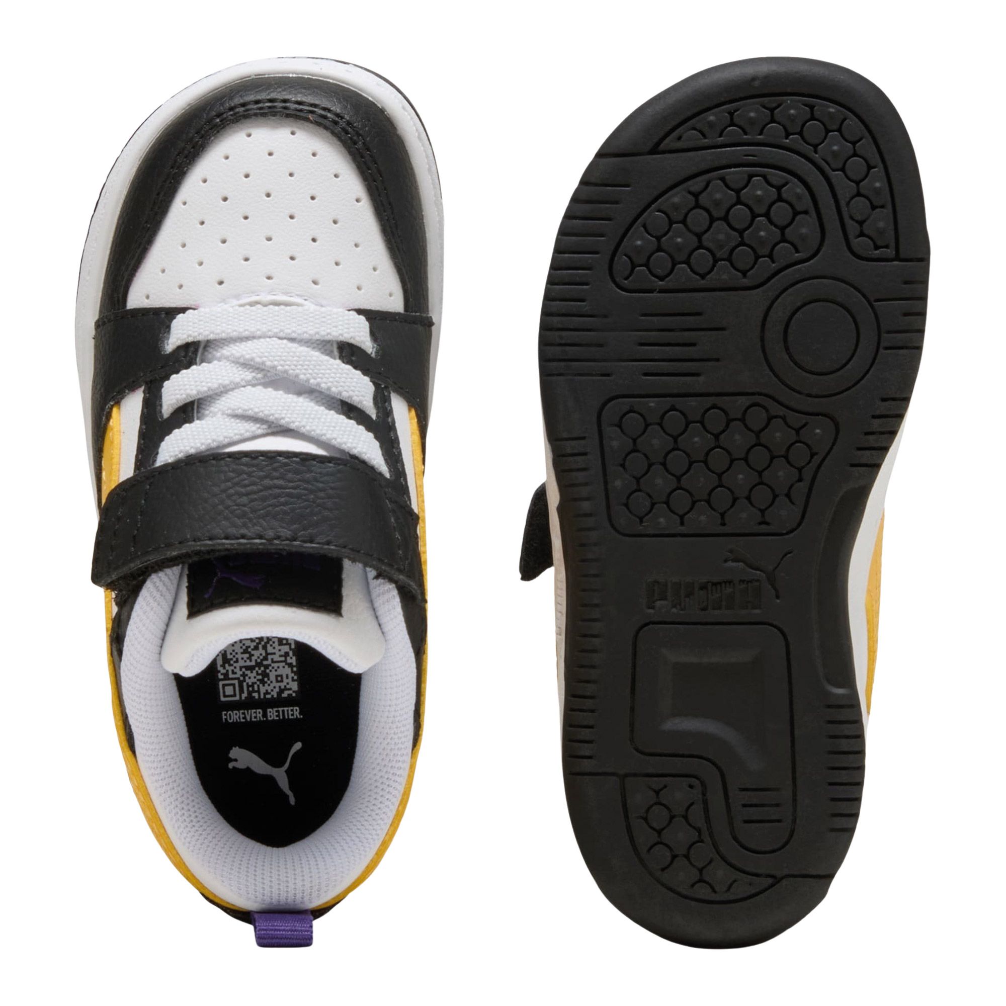 Baskets Puma Rebound V6 Lo AC+ Inf Enfants