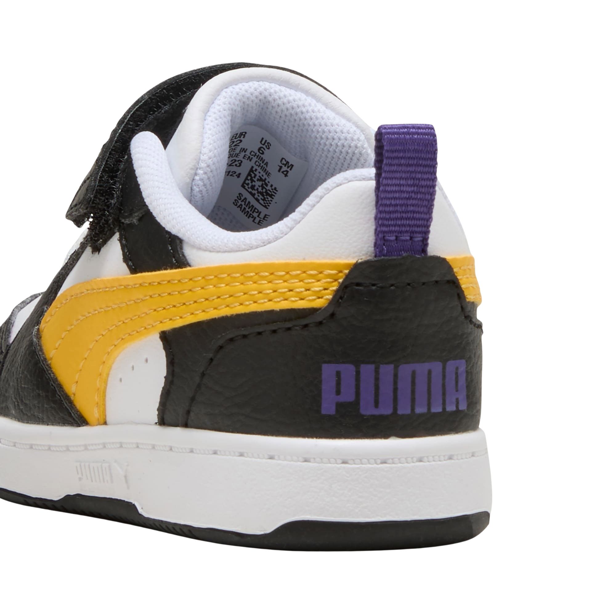 Baskets Puma Rebound V6 Lo AC+ Inf Enfants
