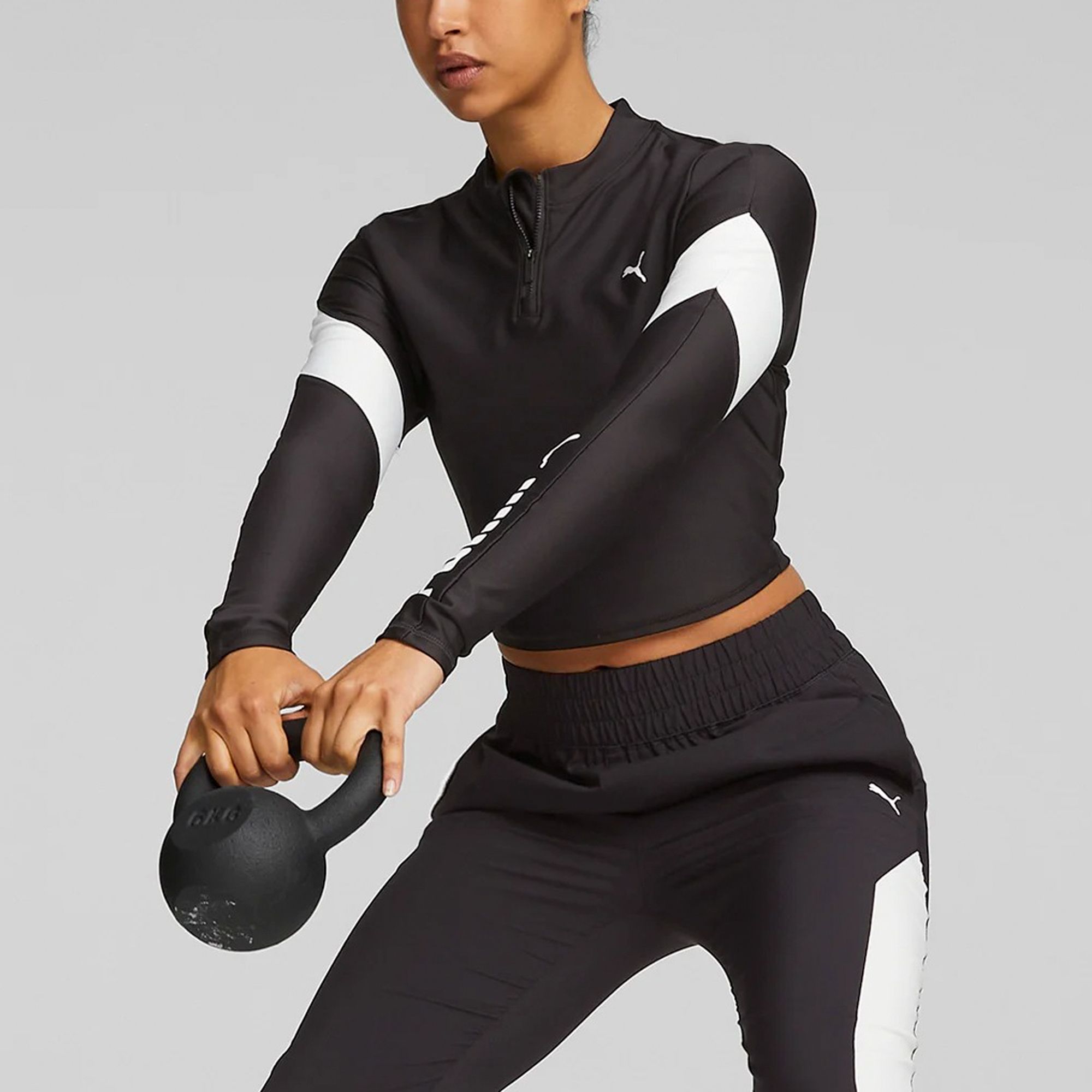 Puma Fit Eversculpt 1/4 Zip Trainingssweater Dames