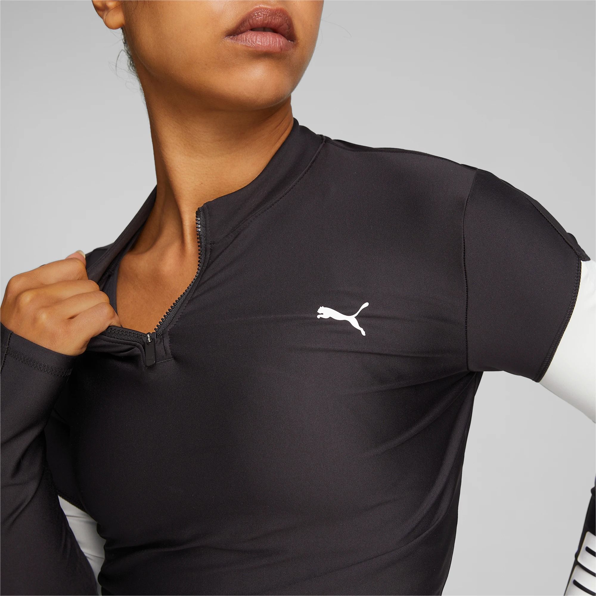Puma Fit Eversculpt 1/4 Zip Trainingssweater Dames