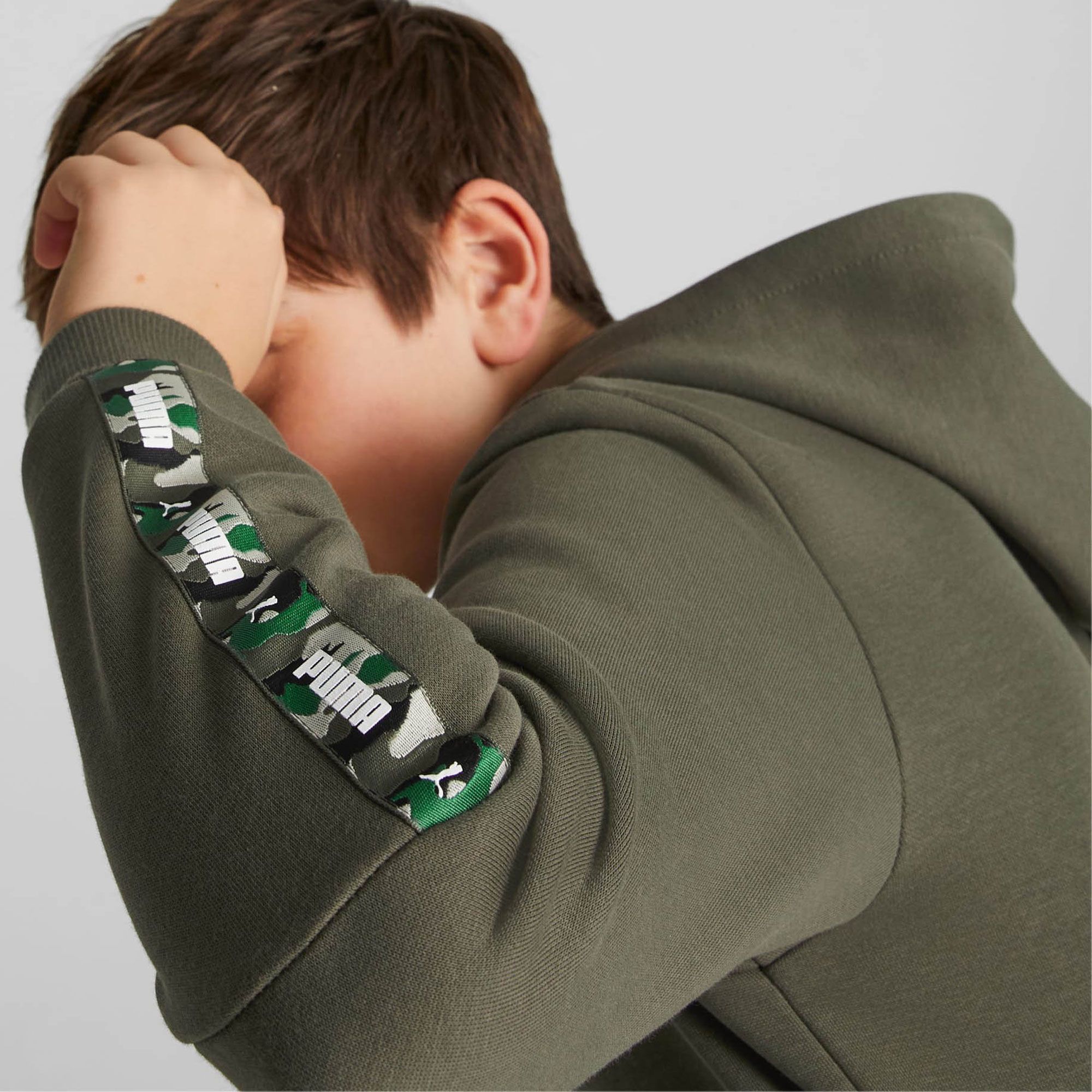 Puma ESS Tape Camo Kapuzenpullover Jungen