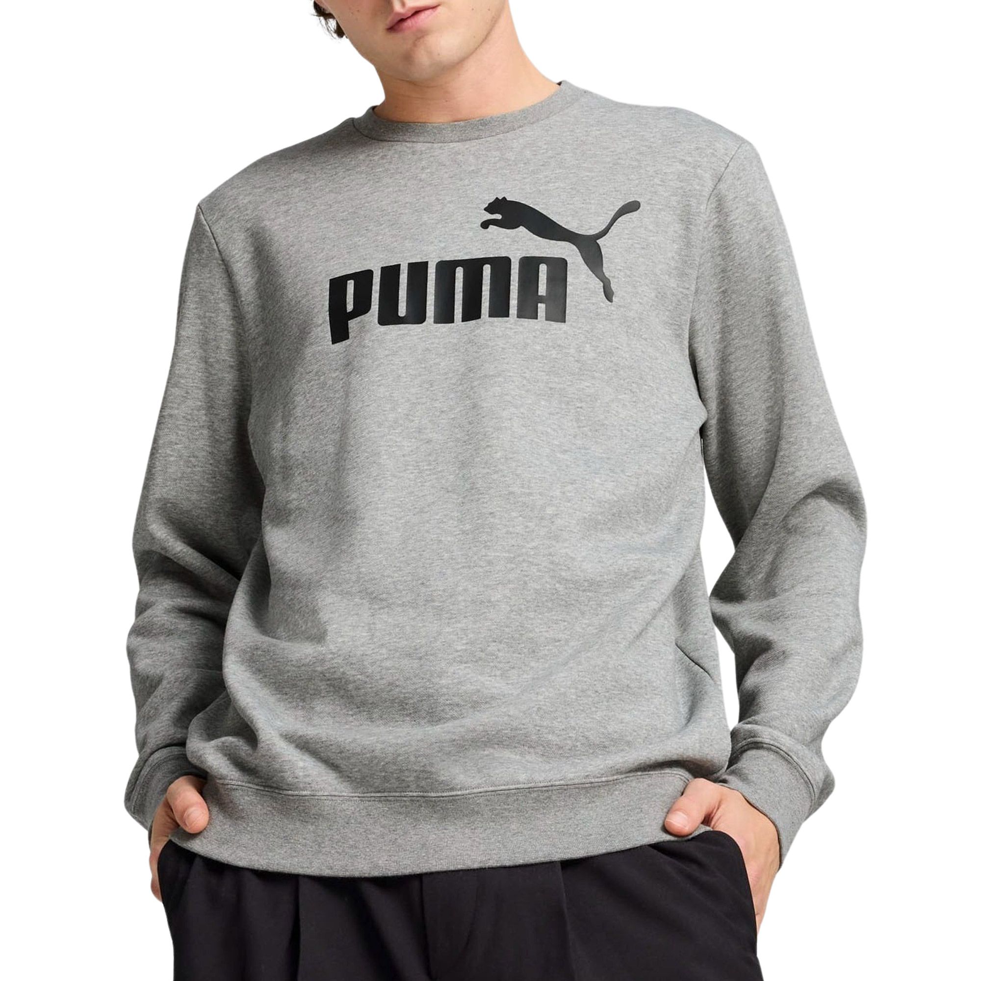 Puma Essentials No. 1 Logo Fleece Crew Sweater Heren