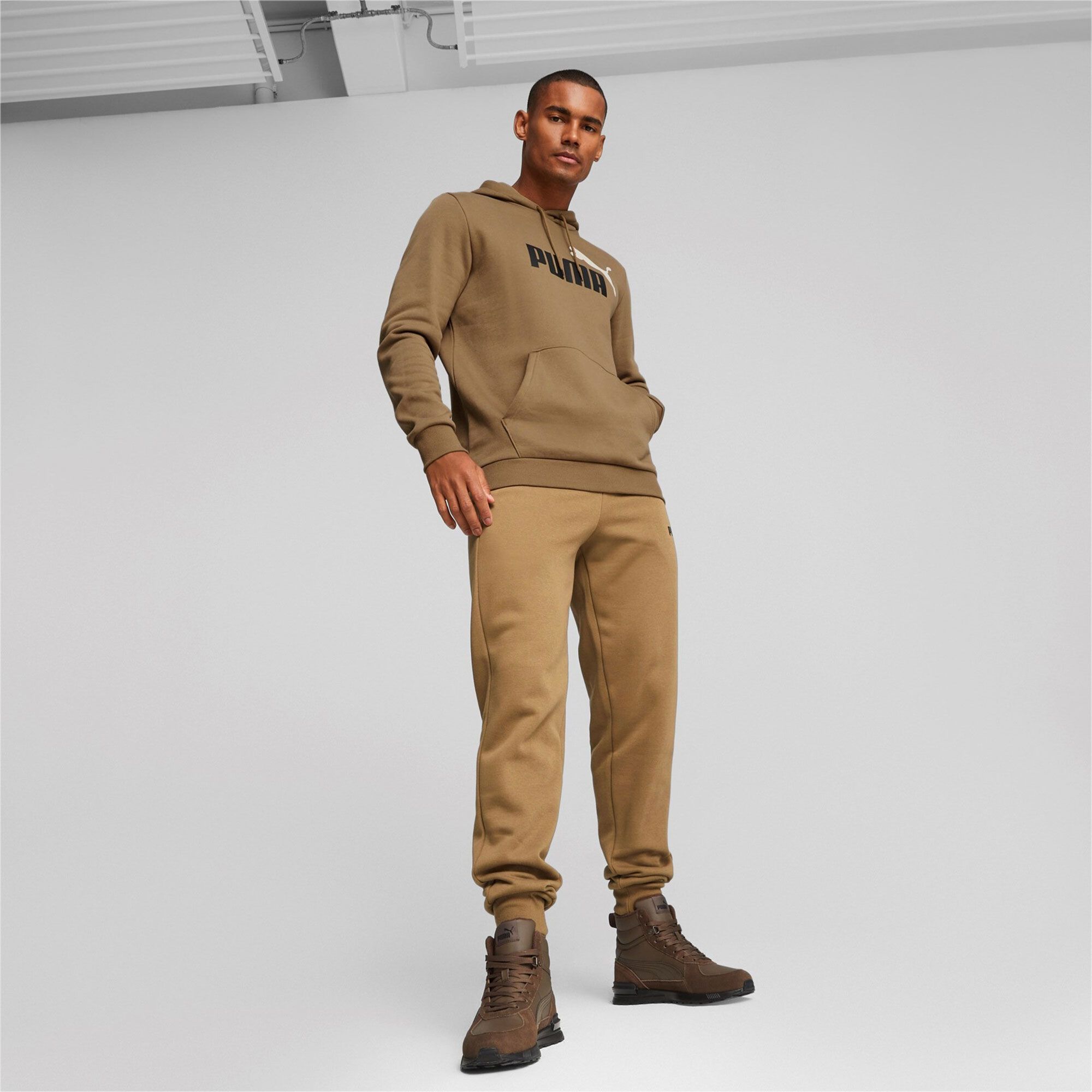 Puma Essentials+ Big Logo Hoodie Heren