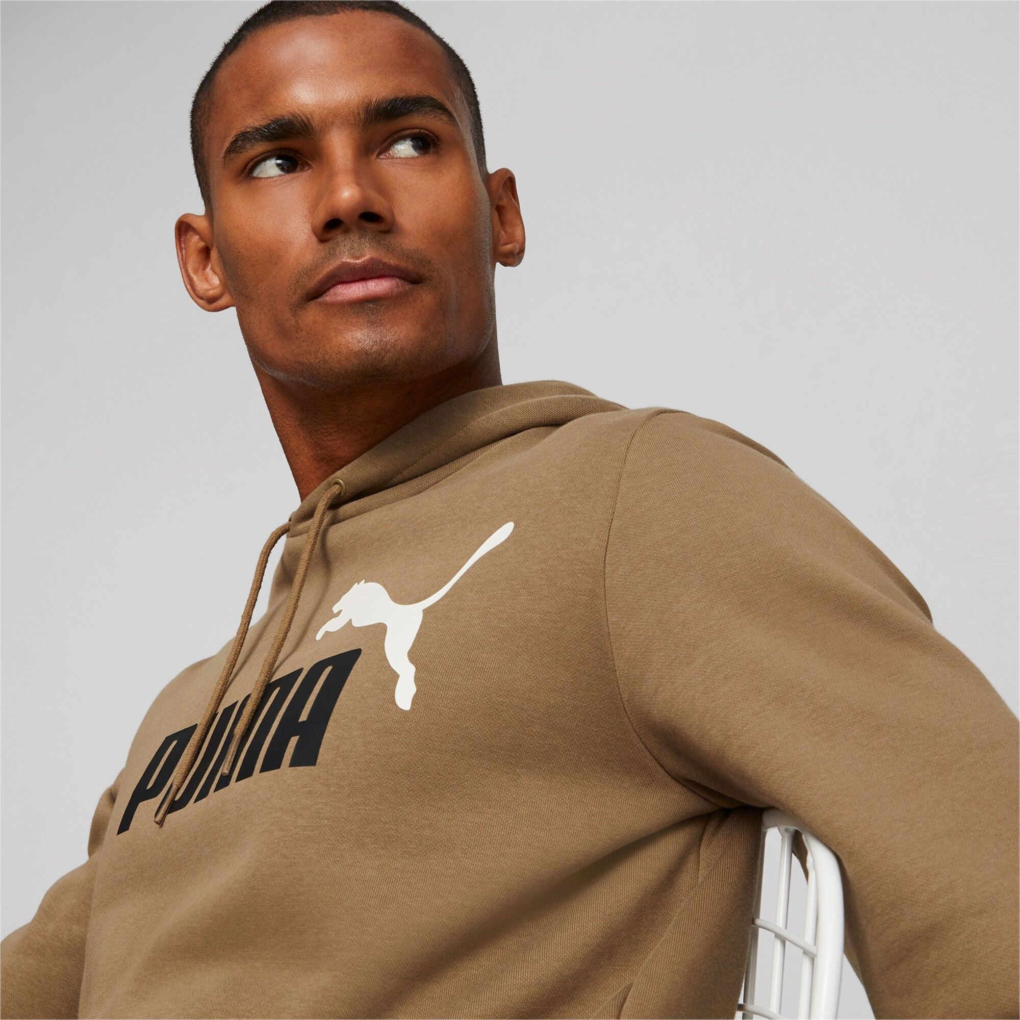 Puma Essentials+ Big Logo Hoodie Heren