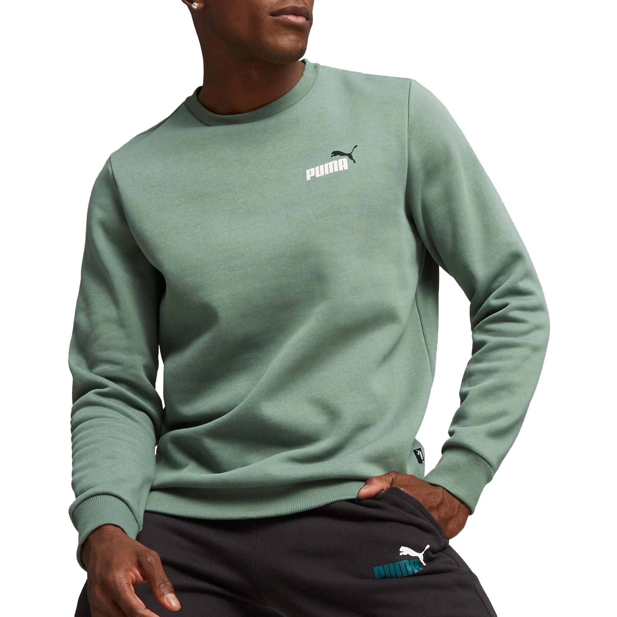 Puma Essentials+ 2 Small Logo Crew Sweater Heren