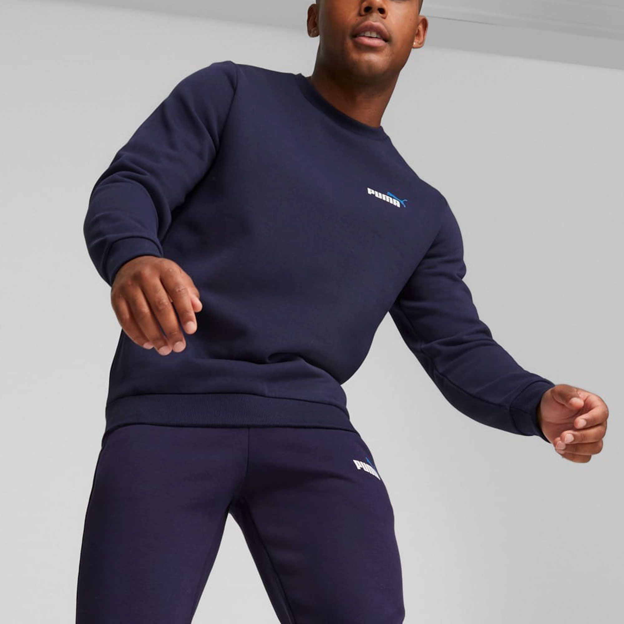 Puma Essentials+ 2 Small Logo Crew Sweater Heren