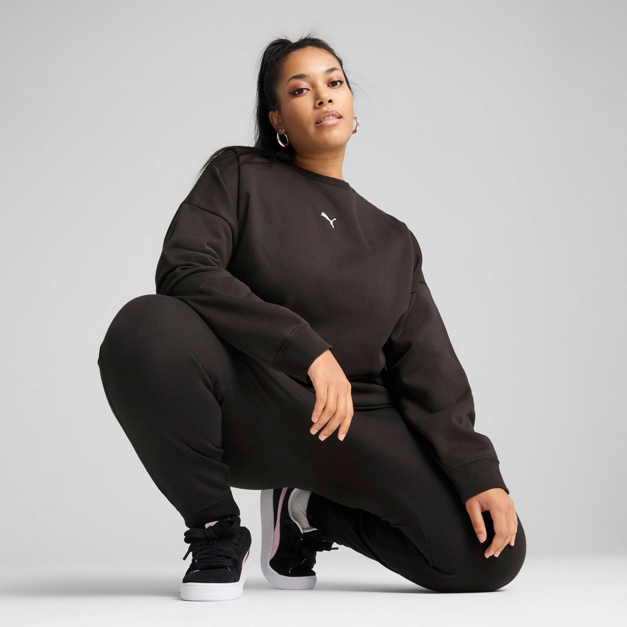 Puma Essentials Oversized Crew Sweater Dames 