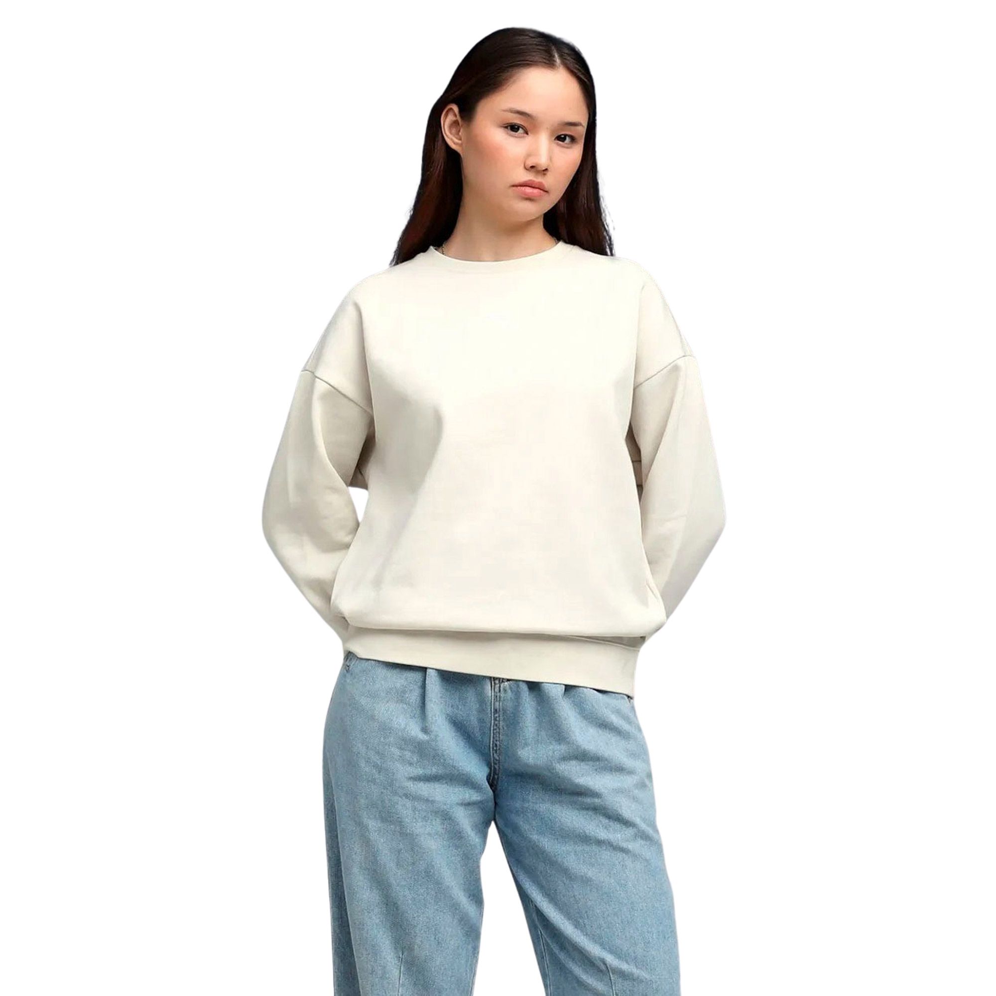 Puma Essentials Oversized Crew Sweater Dames 