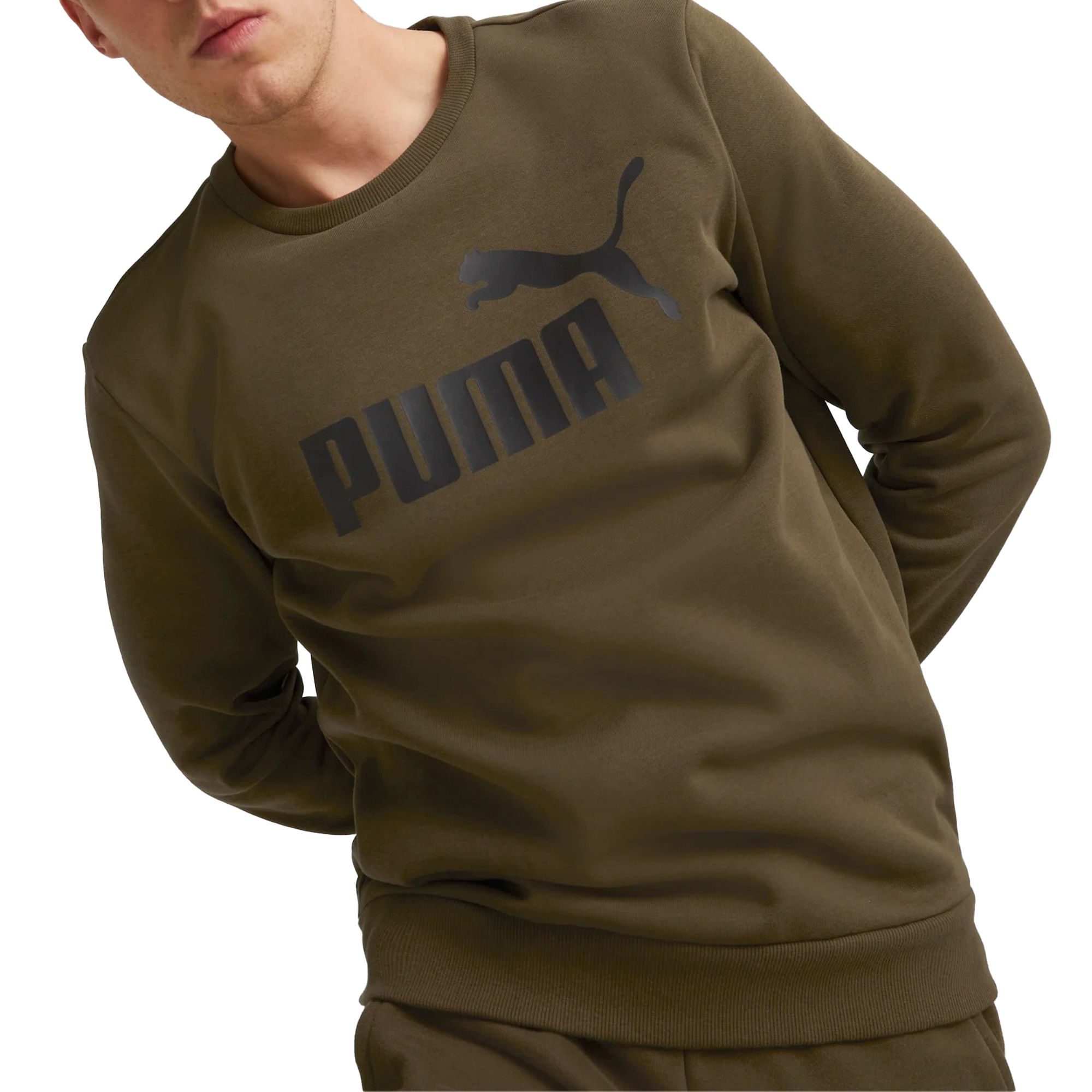 Puma Essential Big Logo Crew Sweater Heren