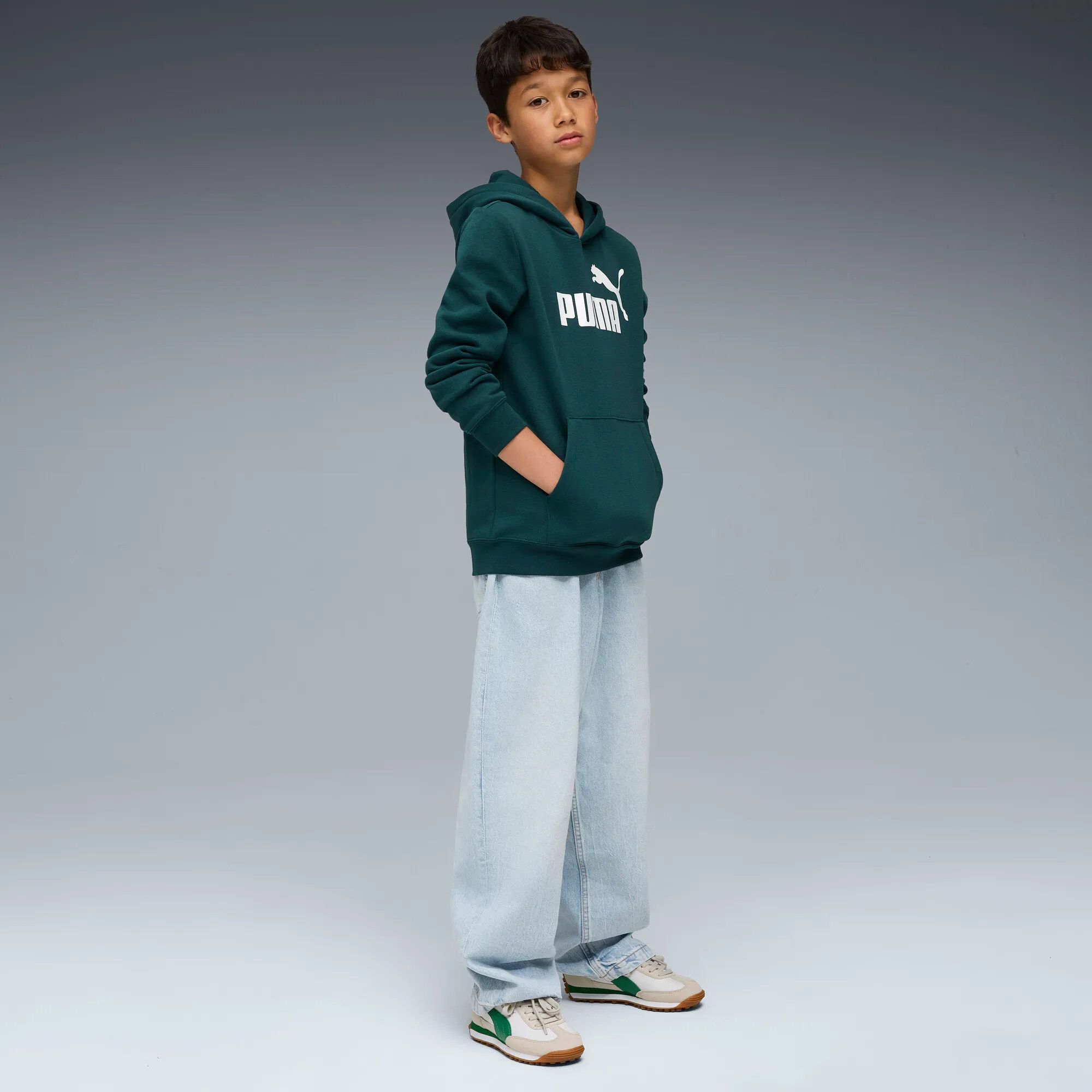 Puma ESS No. 1 Logo Fleece Hoodie Junior