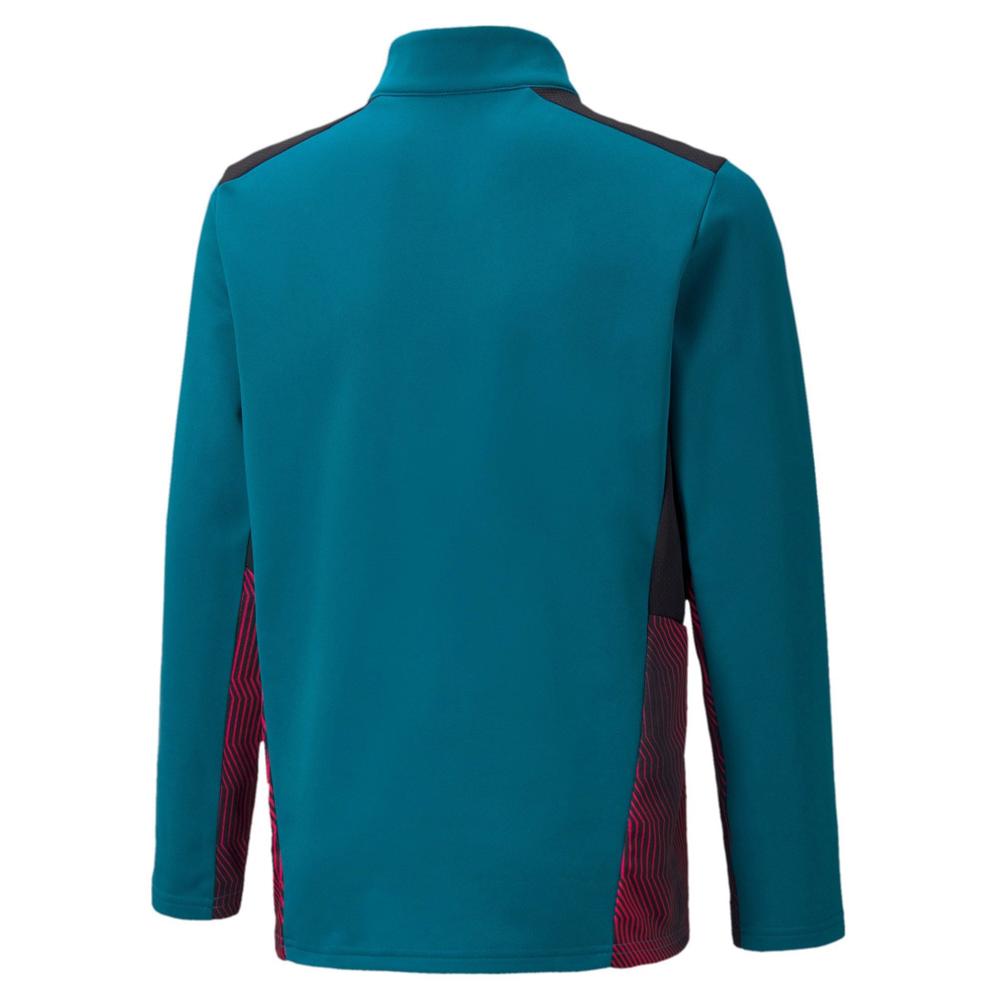 Puma Manchester City FC 1/4 Zip Top Trainingssweater Junior