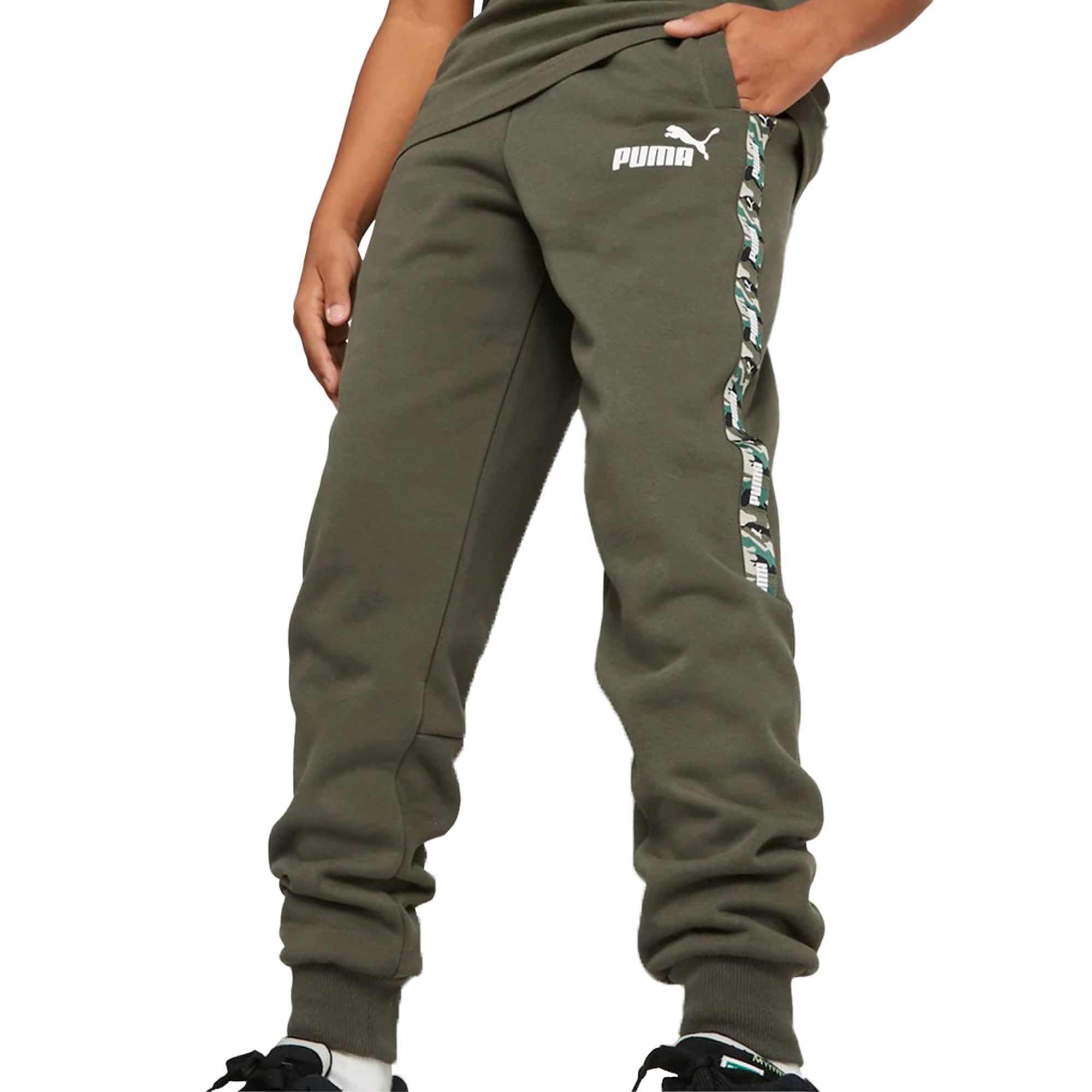Puma ESS Tape Camo Joggingbroek Jongens