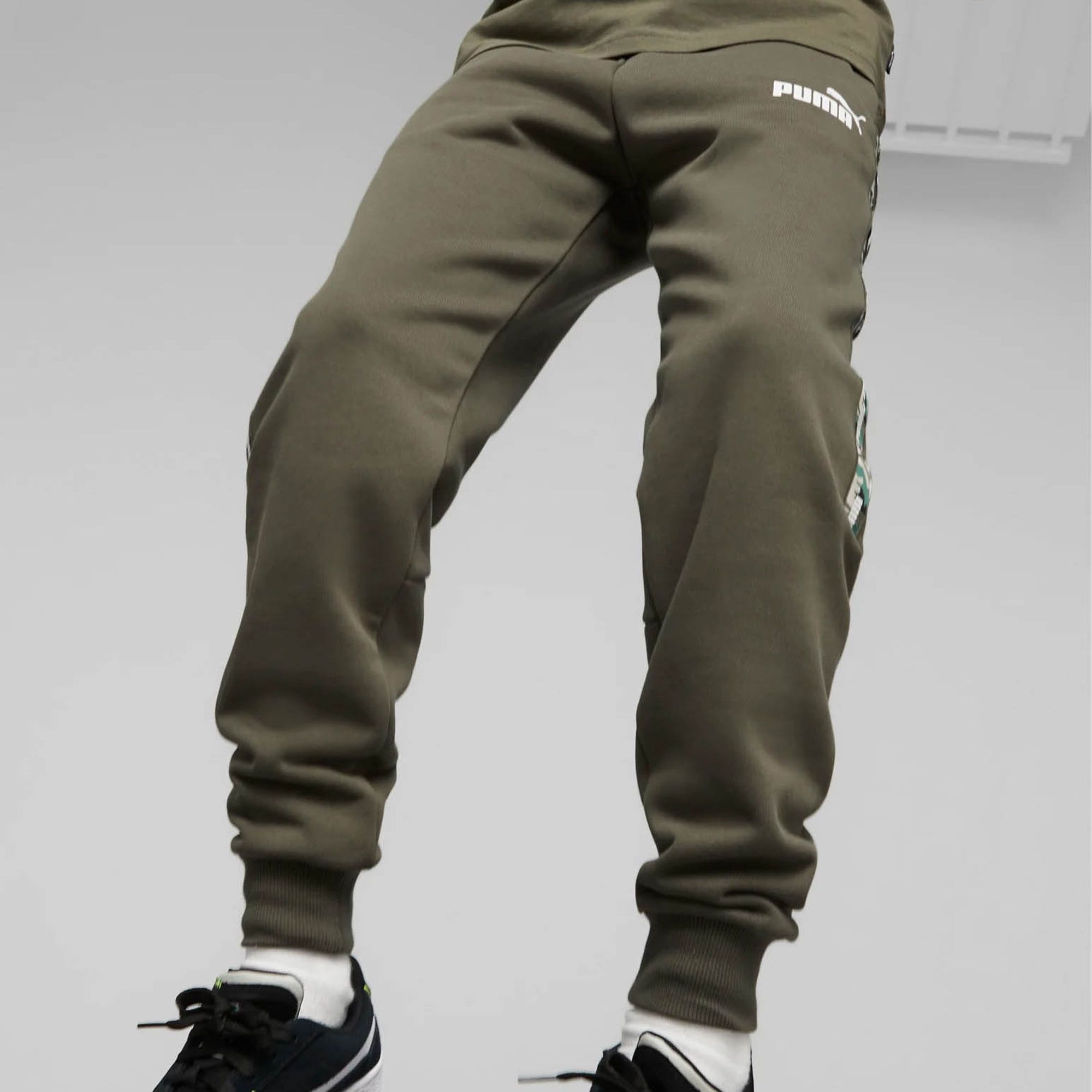 Puma ESS Tape Camo Joggingbroek Jongens