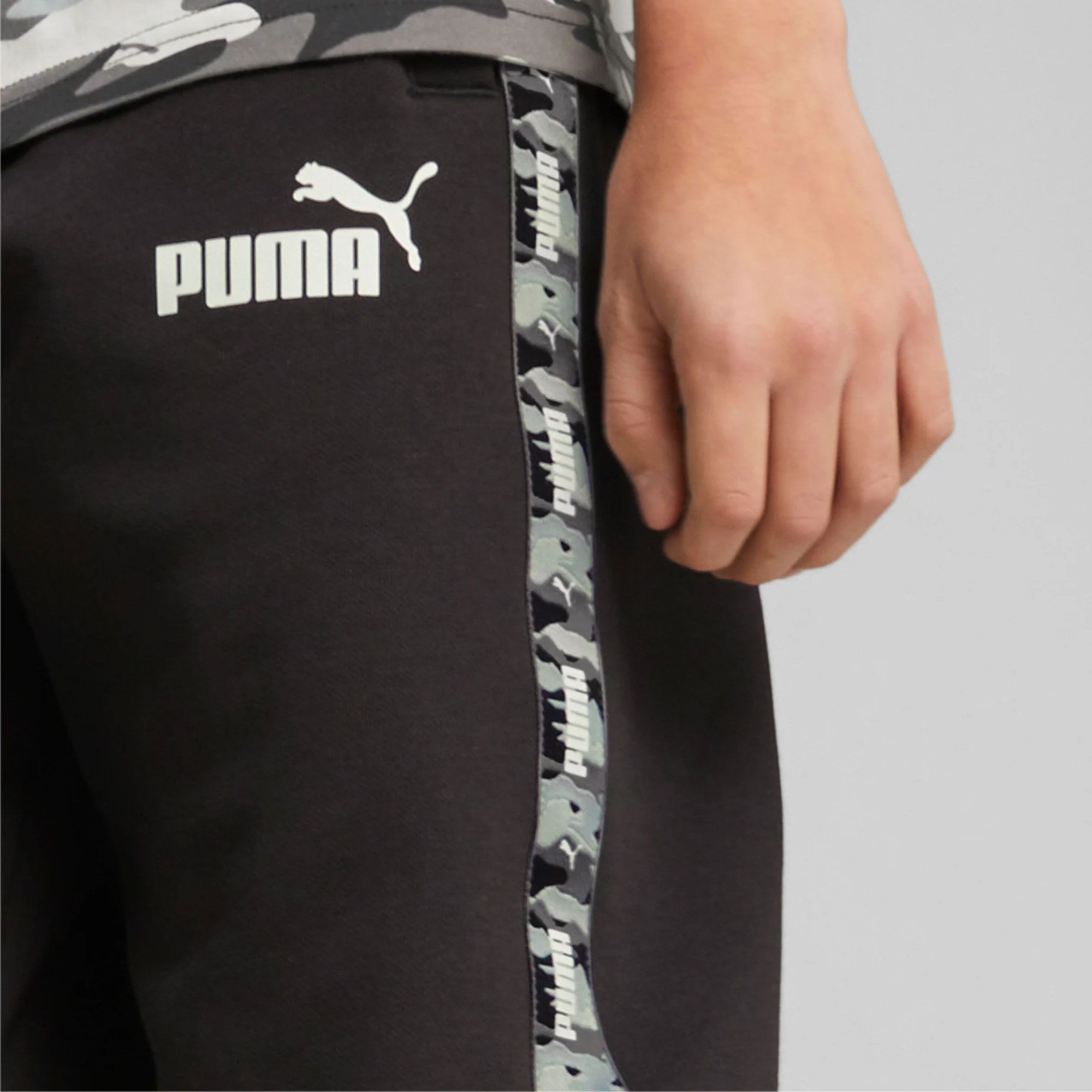 Puma ESS Tape Camo Joggingbroek Jongens
