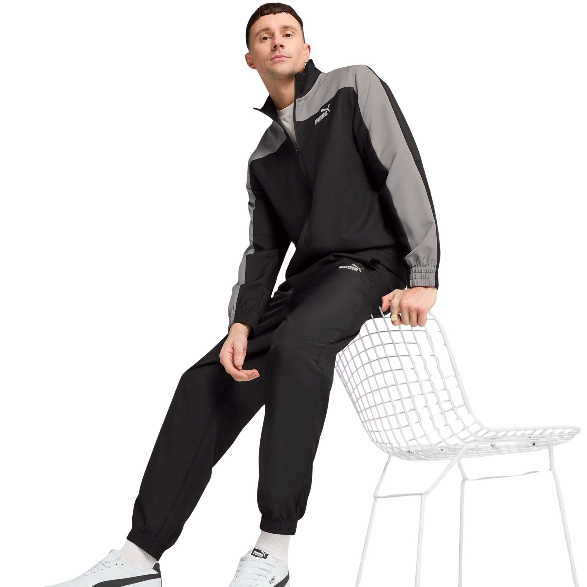 Puma Woven Colorblock Trainingspak Heren