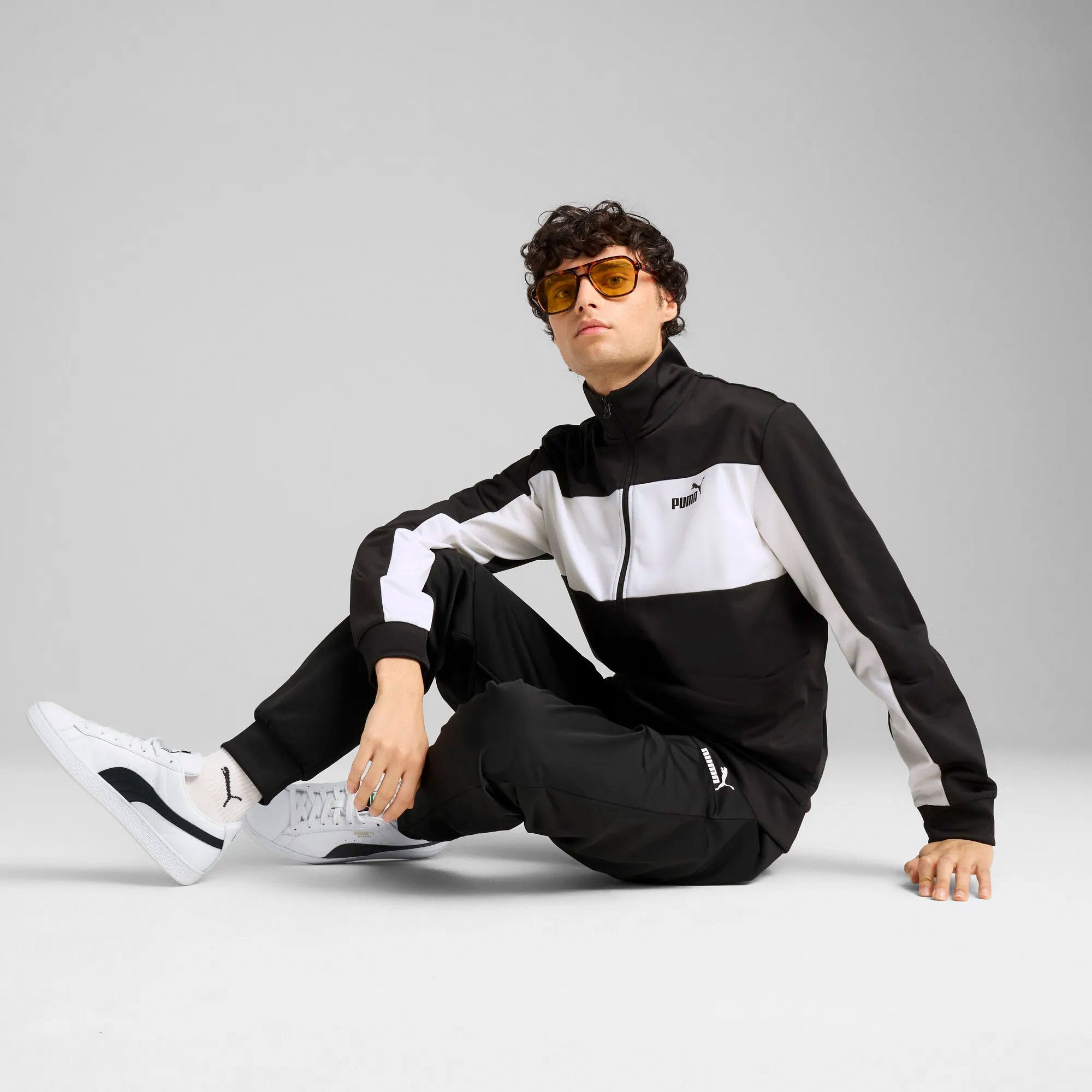 Puma Poly Colorblock Trainingspak Heren