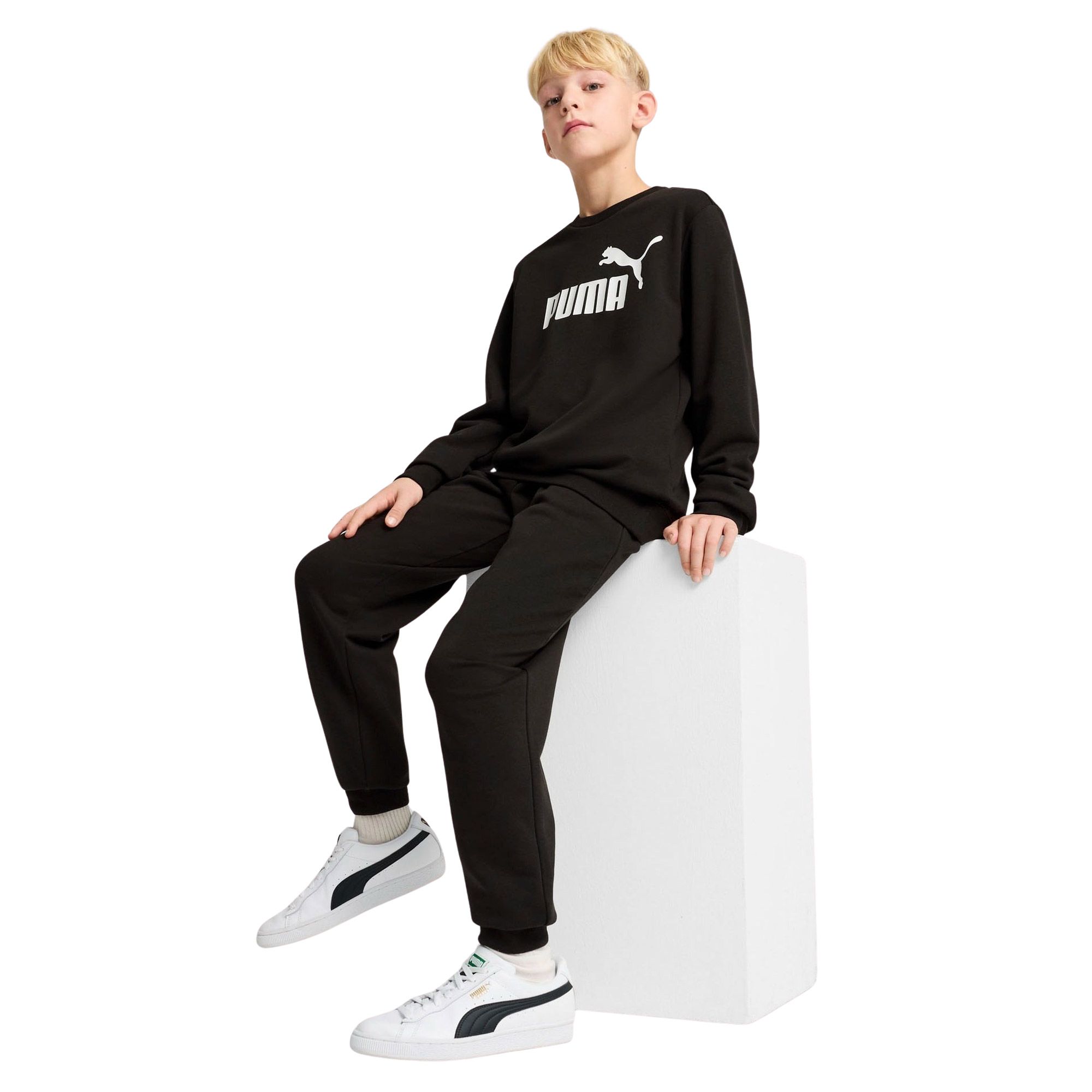 Puma ESS No.1 Logo Crew Joggingpak Junior