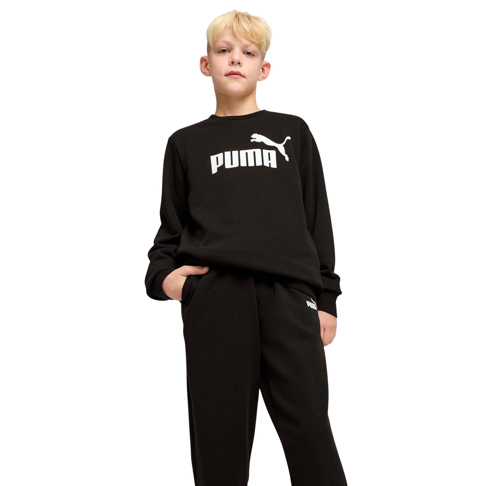 Puma ESS No.1 Logo Crew Joggingpak Junior