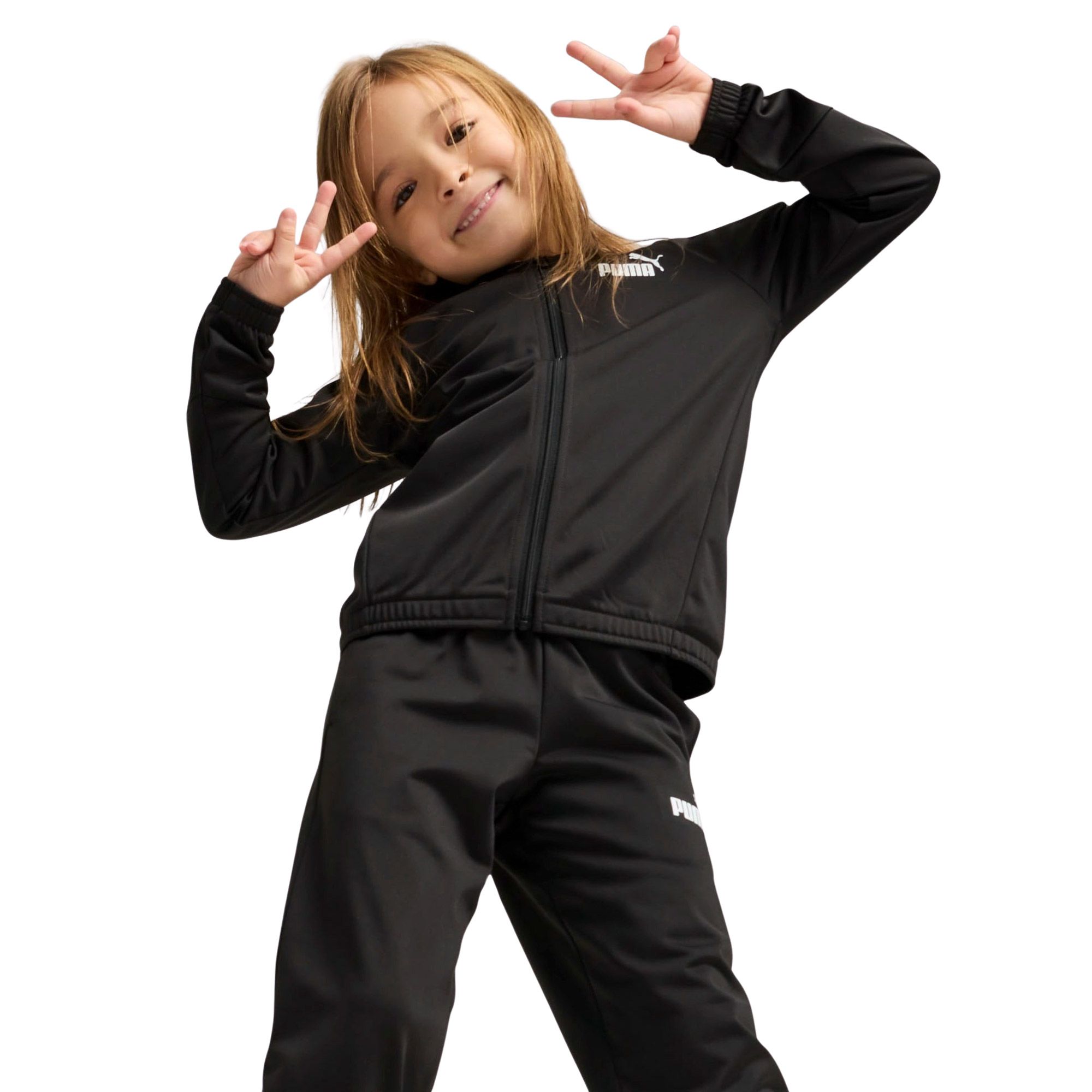 Puma ESS No.1 Logo Poly Tracksuit Junior