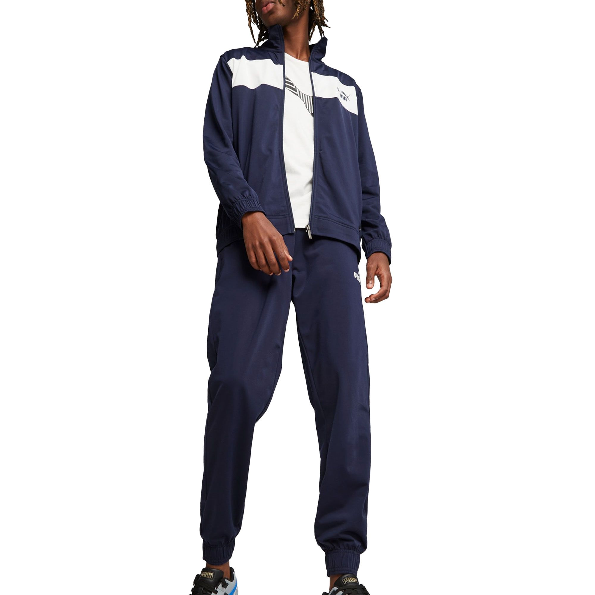 Puma Poly Closed Bottom Trainingspak Heren
