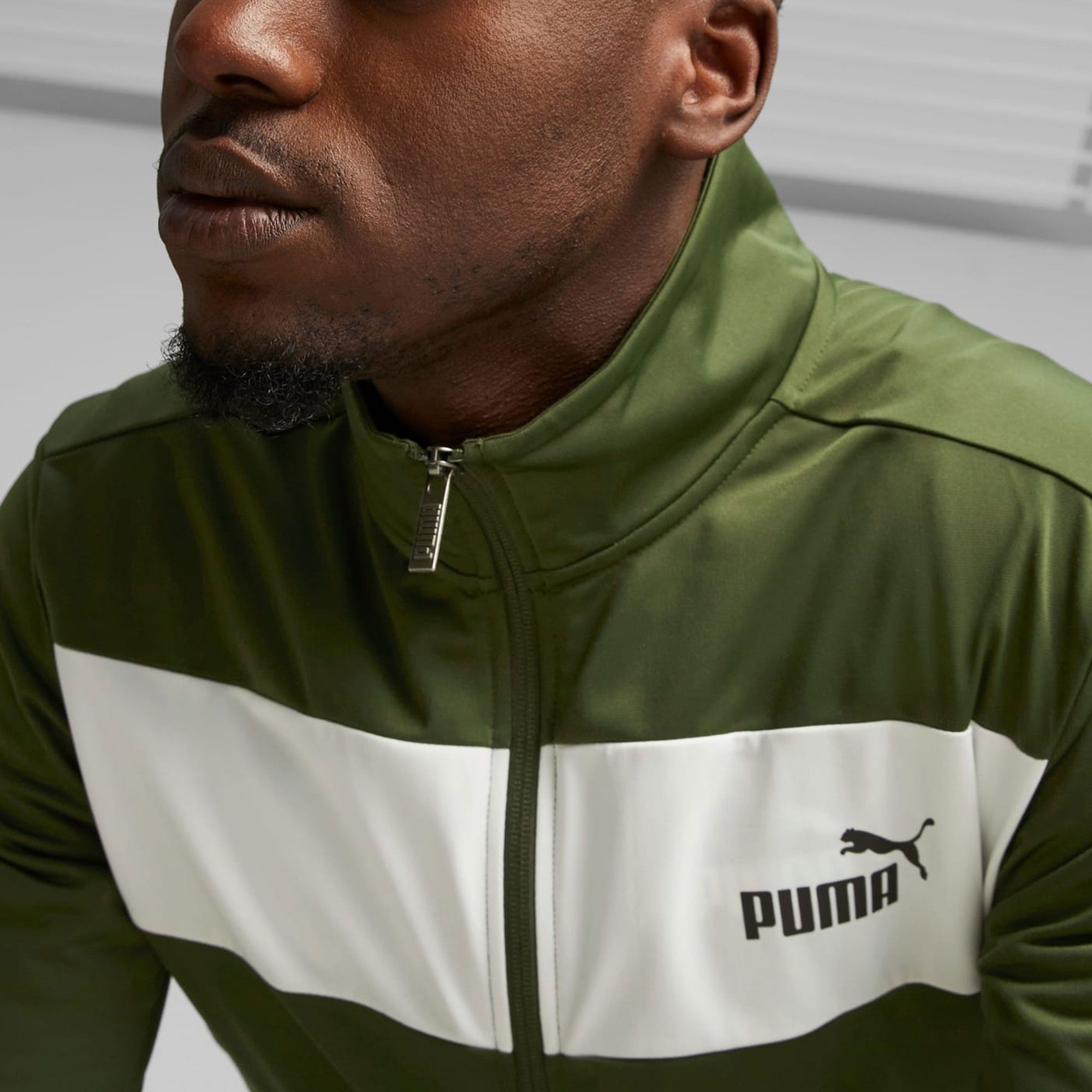 Puma Poly Closed Bottom Trainingspak Heren