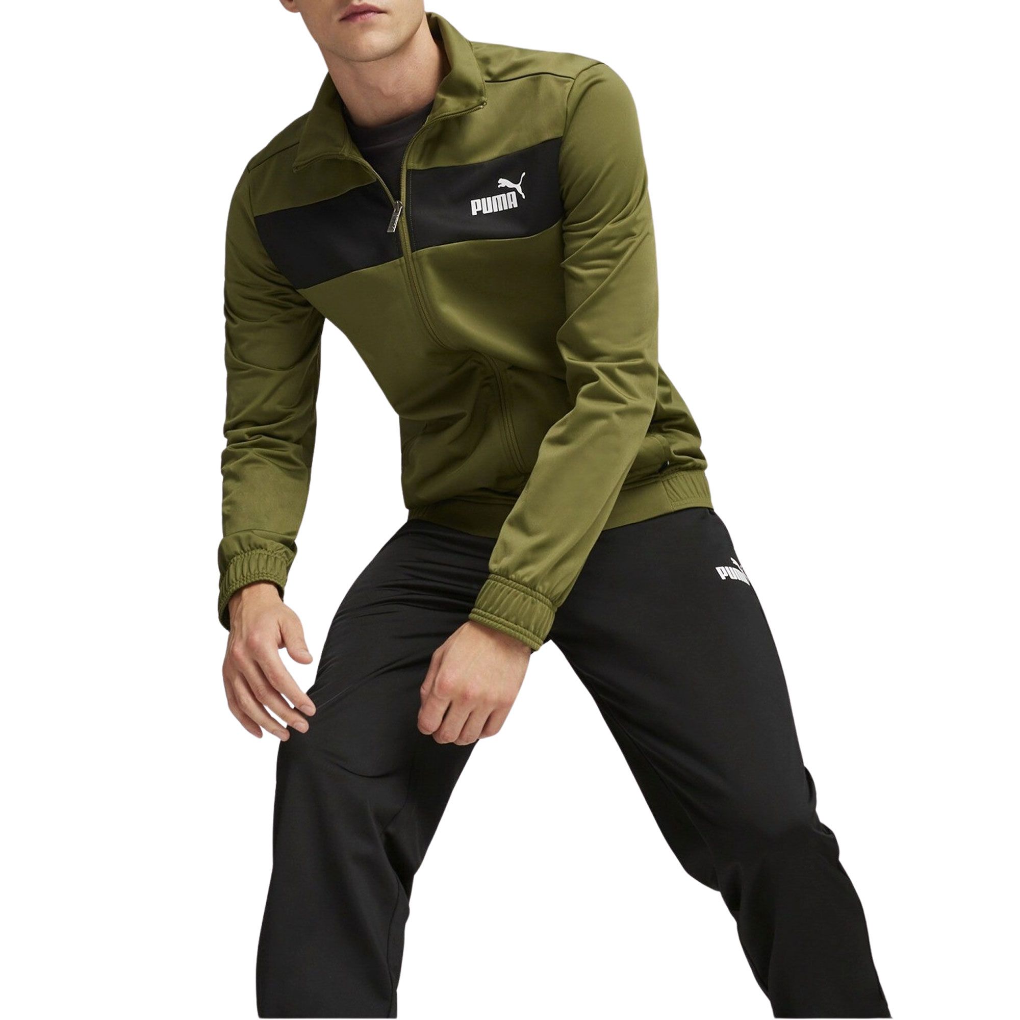 Puma Poly Closed Bottom Trainingspak Heren