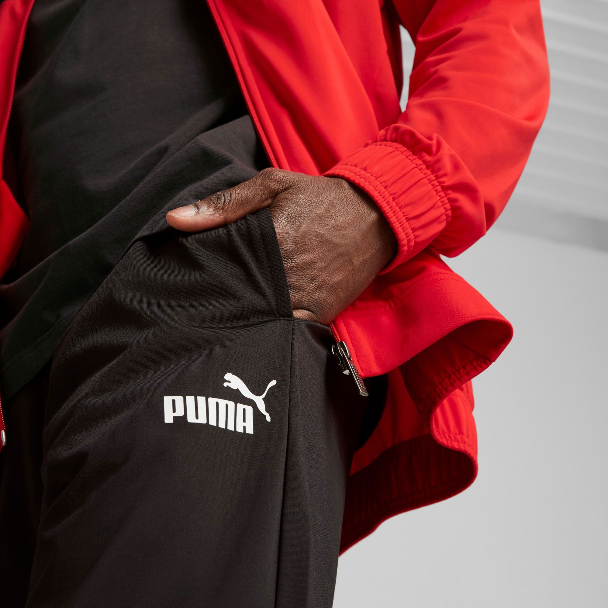 Puma Poly Closed Bottom Trainingspak Heren