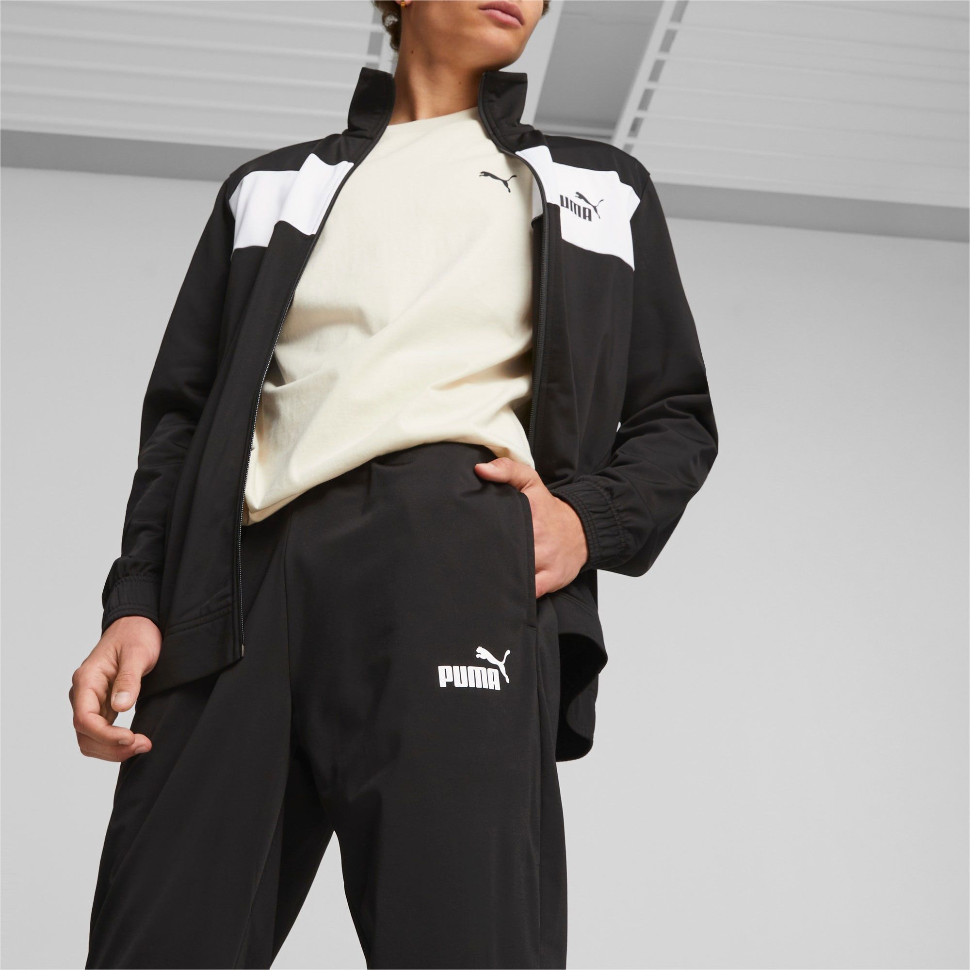 Puma Poly Closed Bottom Trainingspak Heren