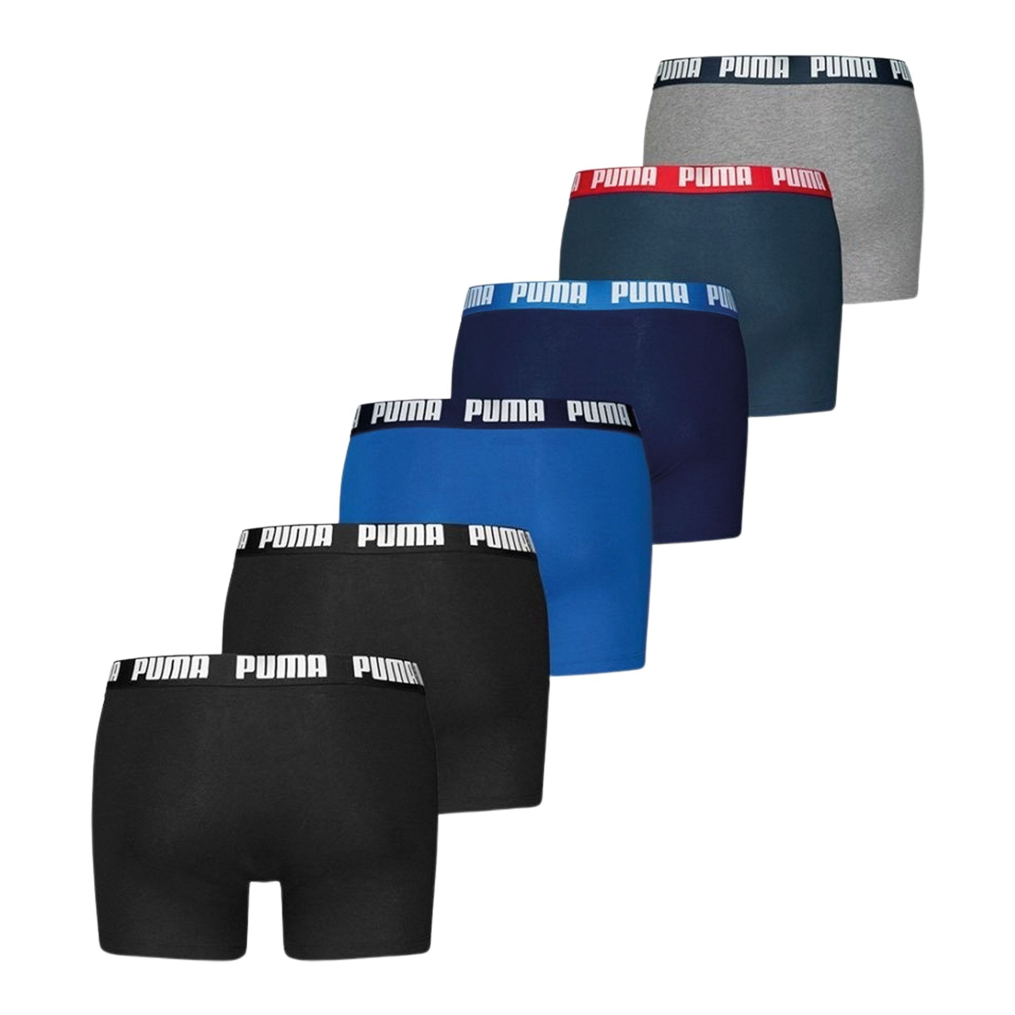 Puma Everyday Boxershorts Heren (6-pack)