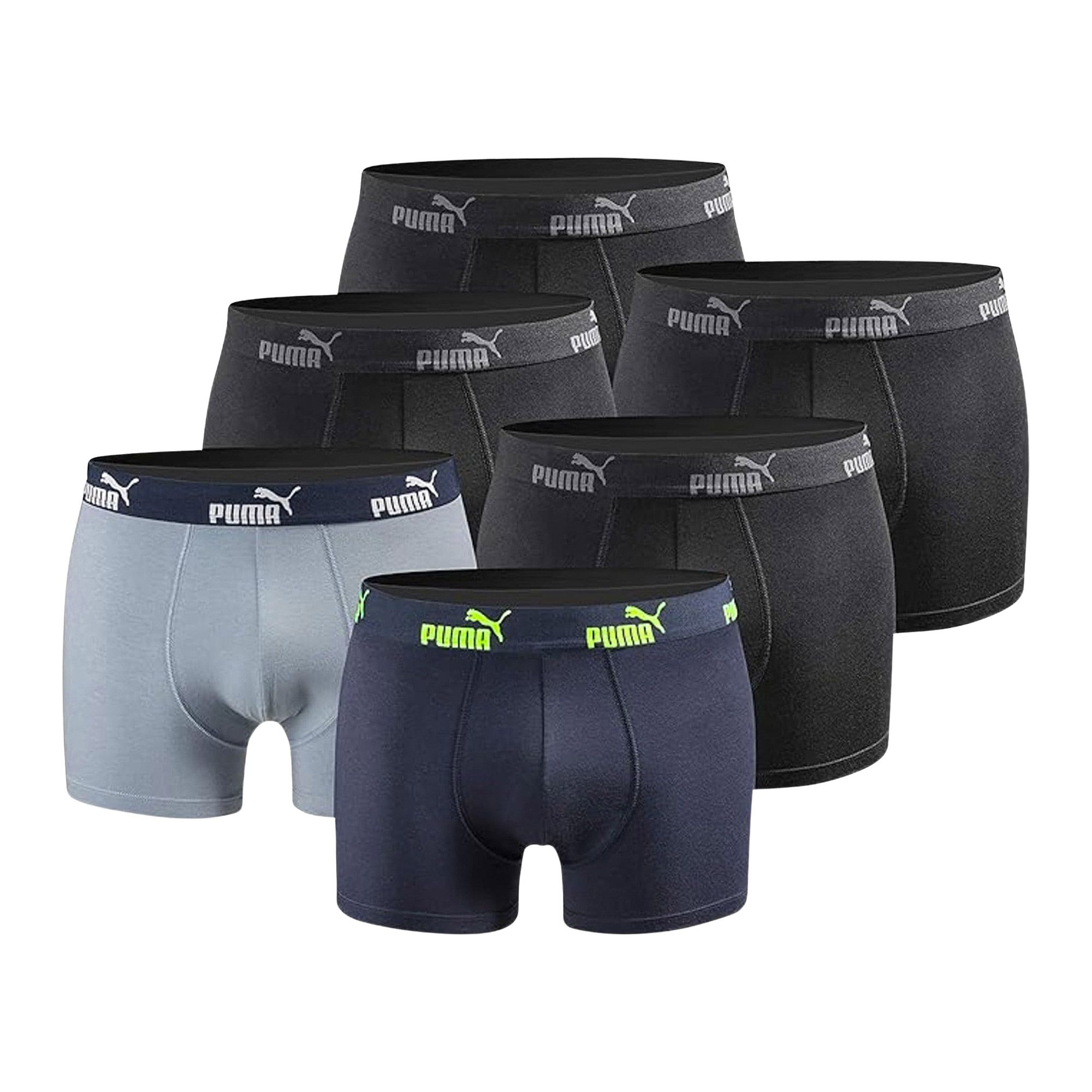 Boxershorts Puma Everyday Comfort Cotton Stretch Hommes (lot de 6)