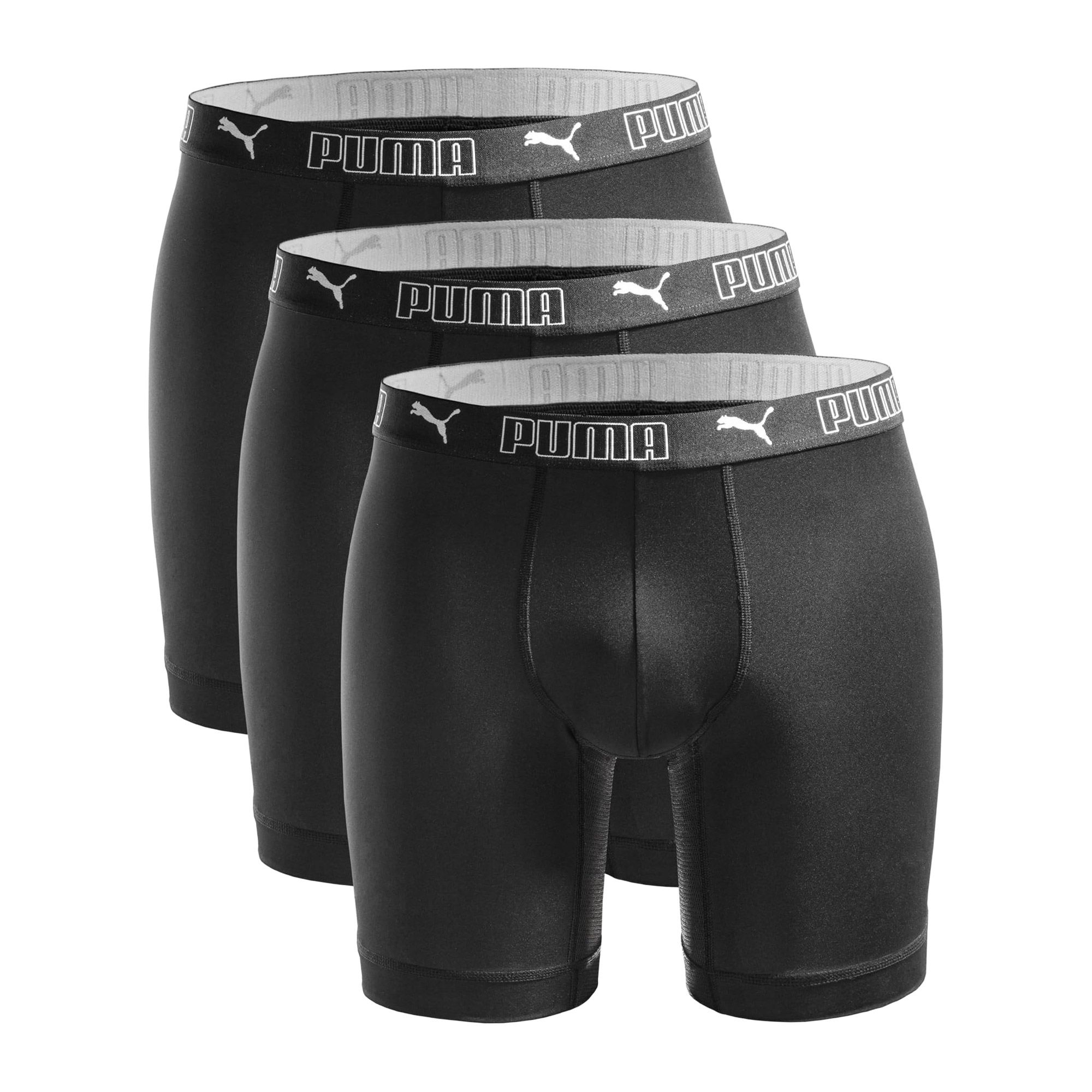 Puma Sport Long Boxershorts Heren (3-pack)