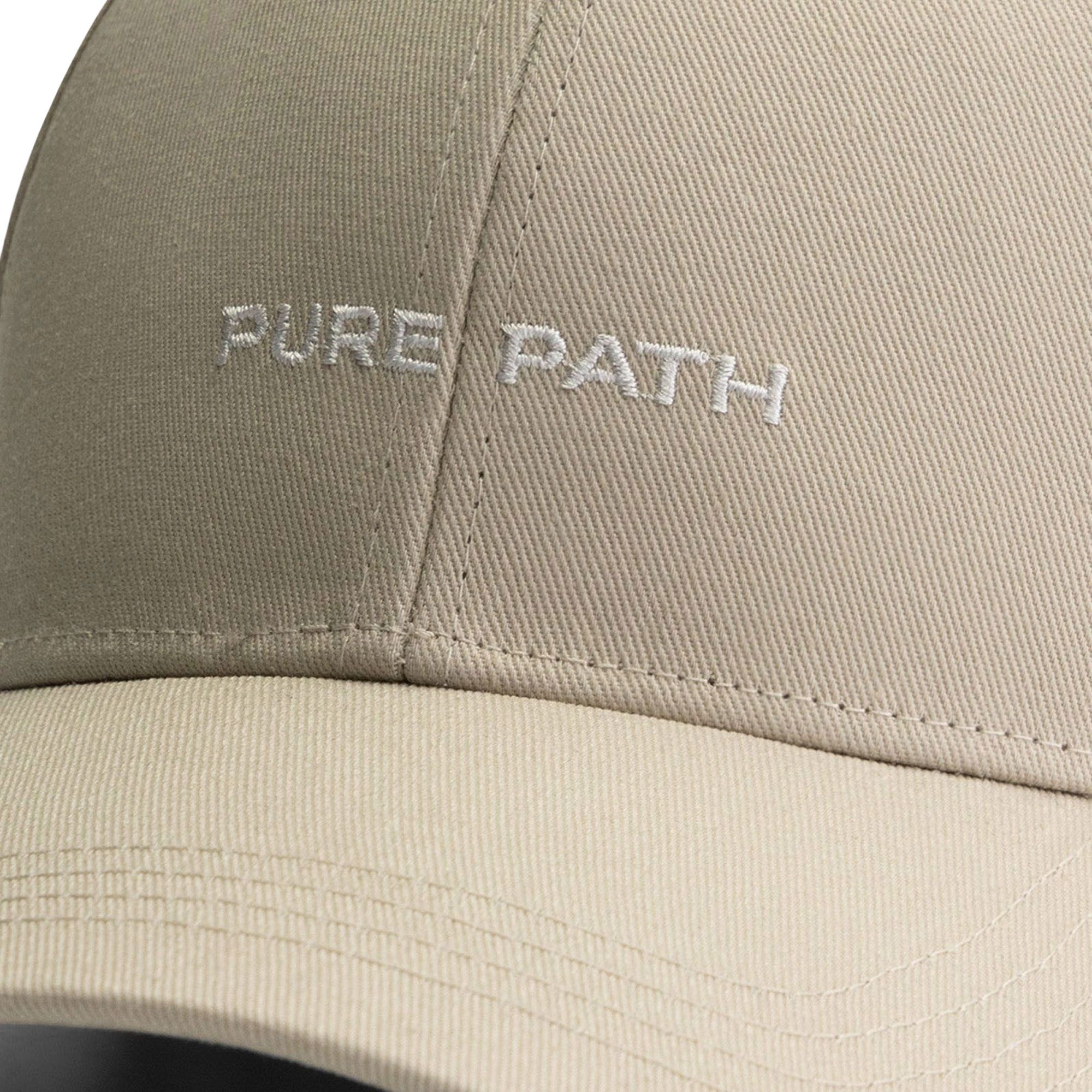 Pure Path Wordmark Logo Cap
