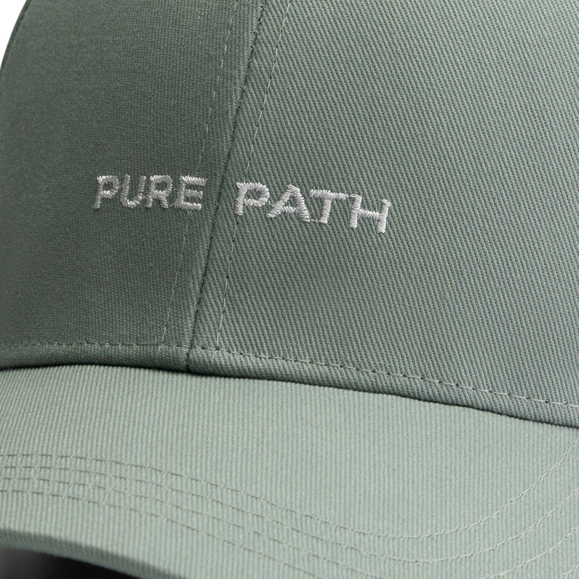 Pure Path Wordmark Logo Cap