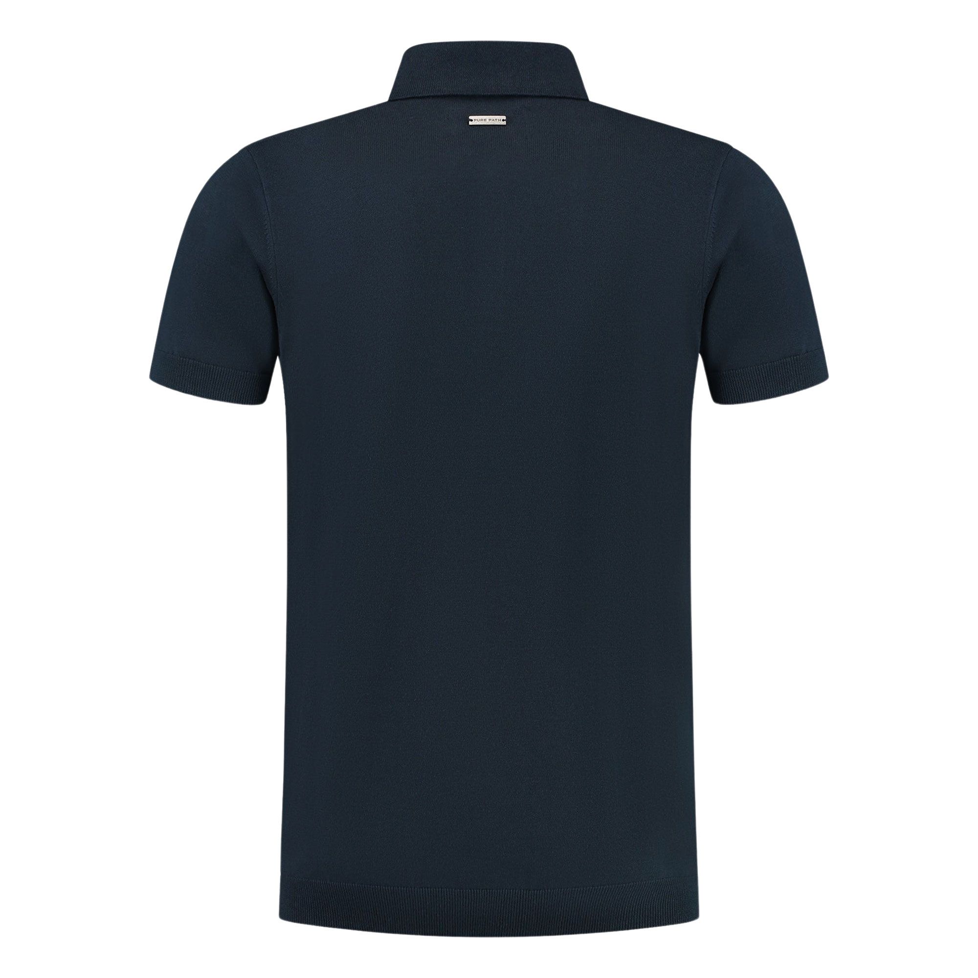 Pure Path Essential Knitwear Polo Heren
